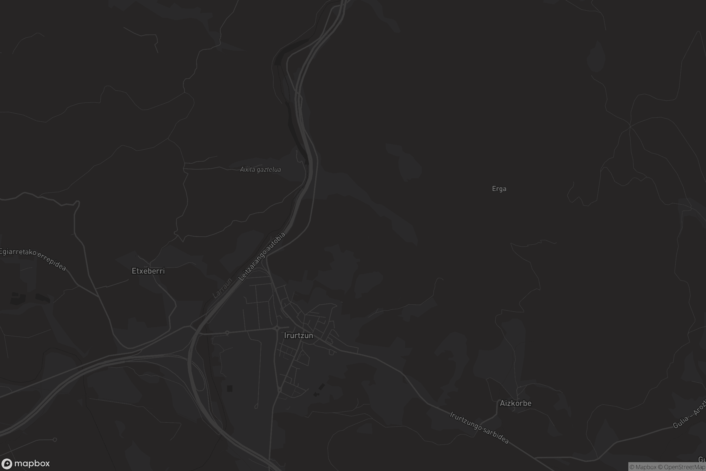 Mapa de Irurtzun