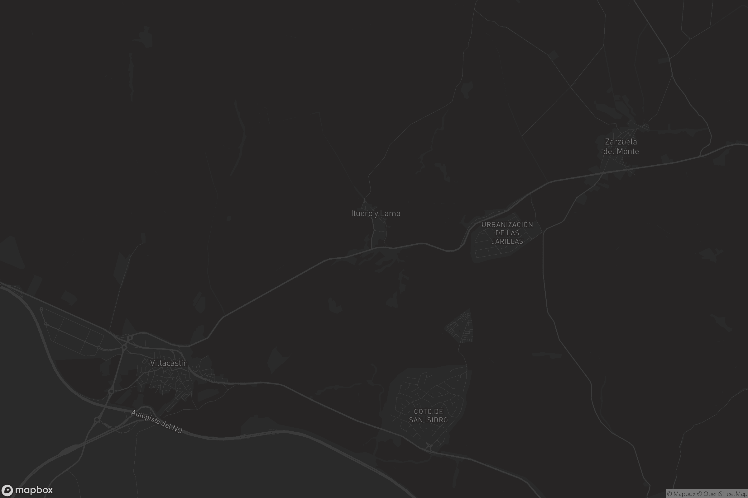 Mapa de Ituero y Lama