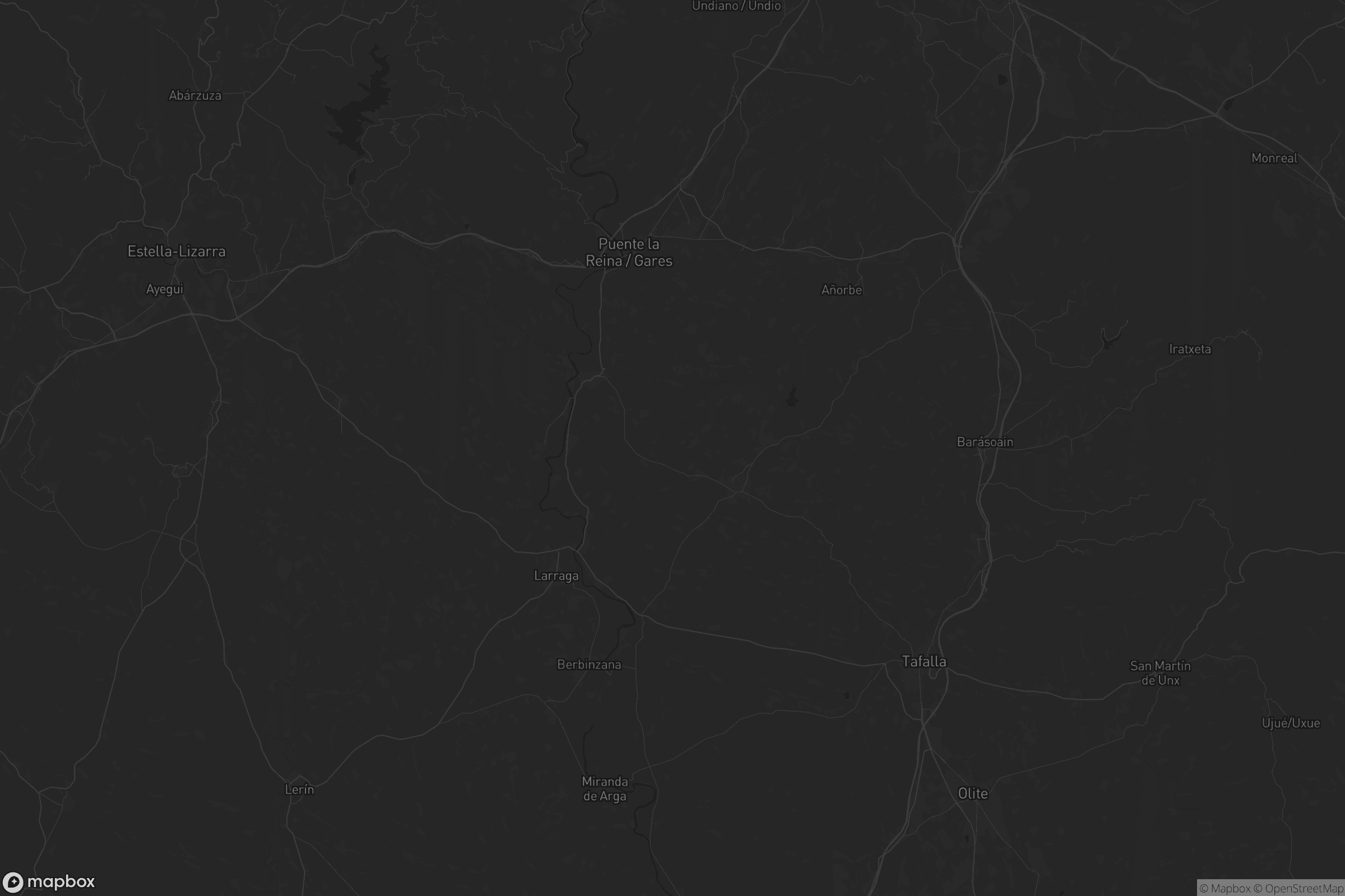 Mapa de Izarbeibar-Novenera