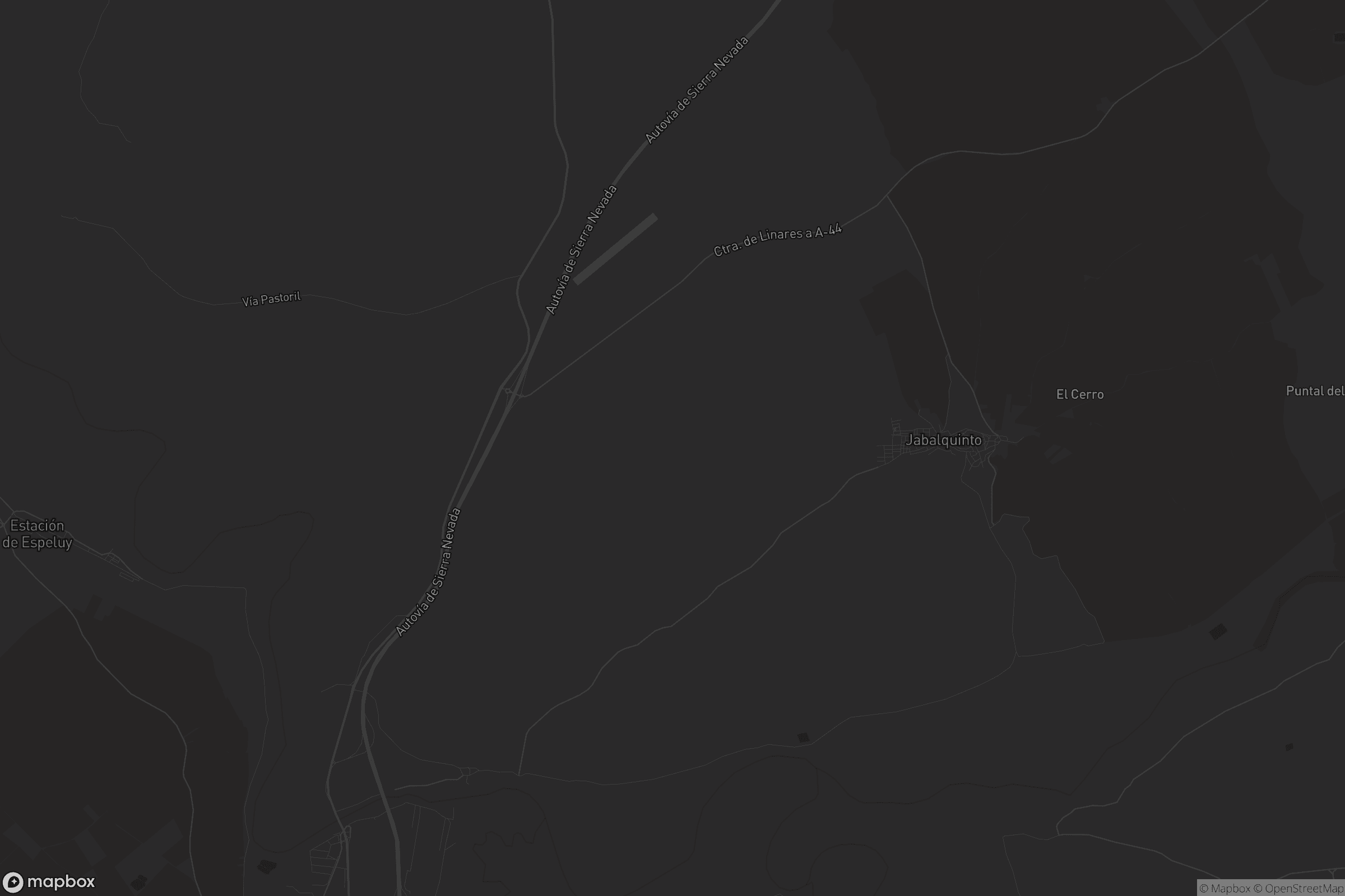 Mapa de Jabalquinto