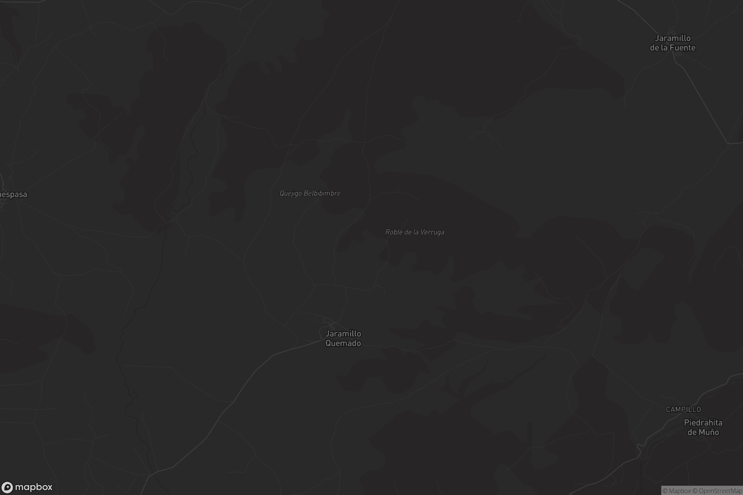 Mapa de Jaramillo Quemado