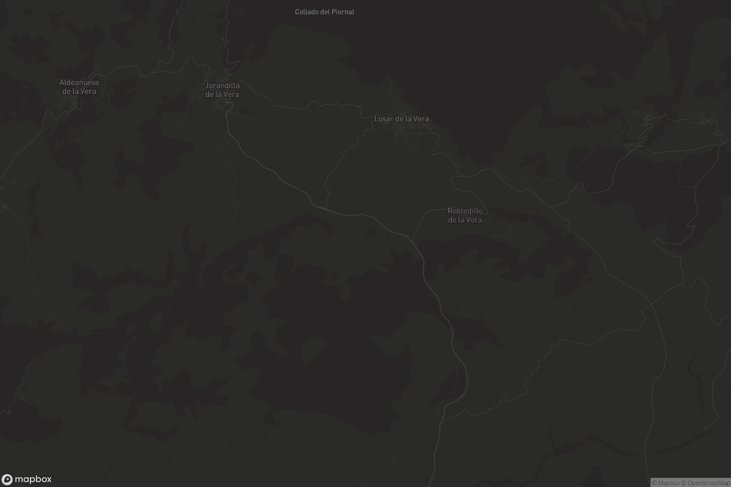 Mapa de Jarandilla de la Vera
