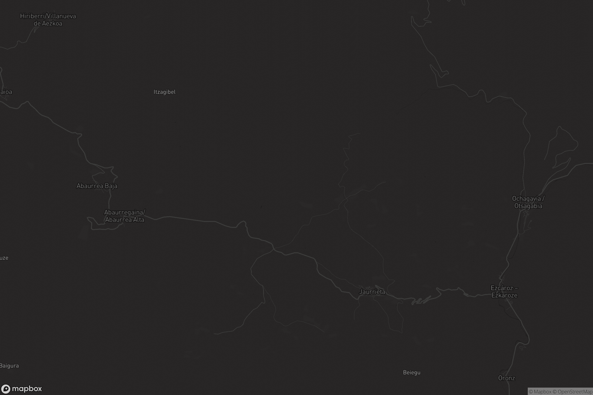 Mapa de Jaurrieta