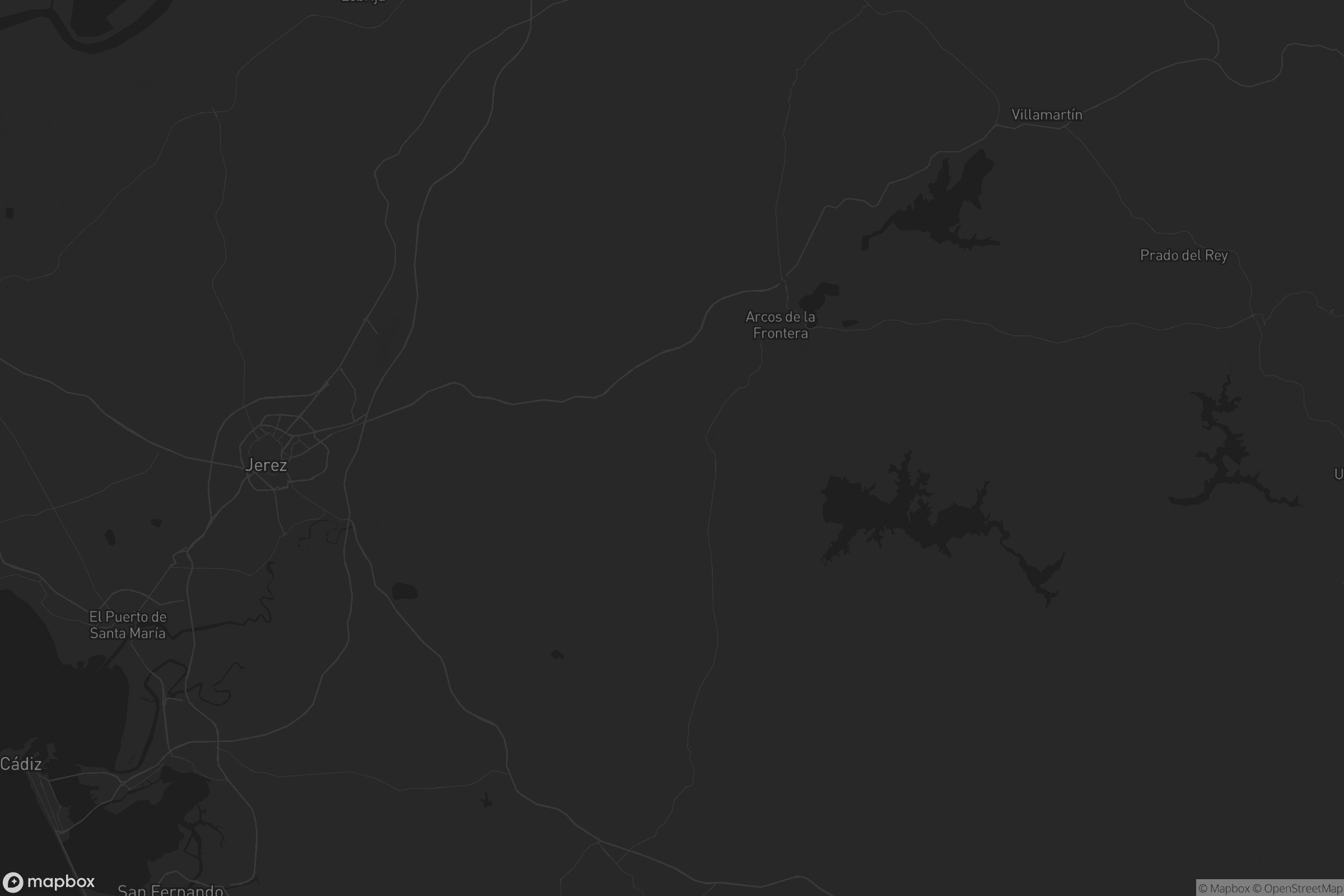 Mapa de Jerez de la Frontera