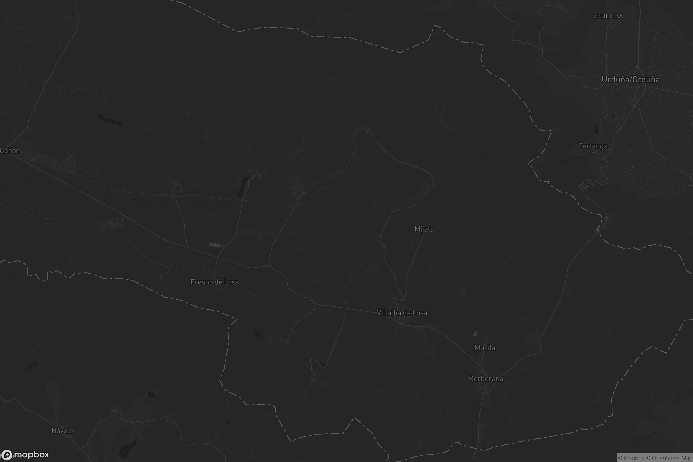 Mapa de Junta de Villalba de Losa