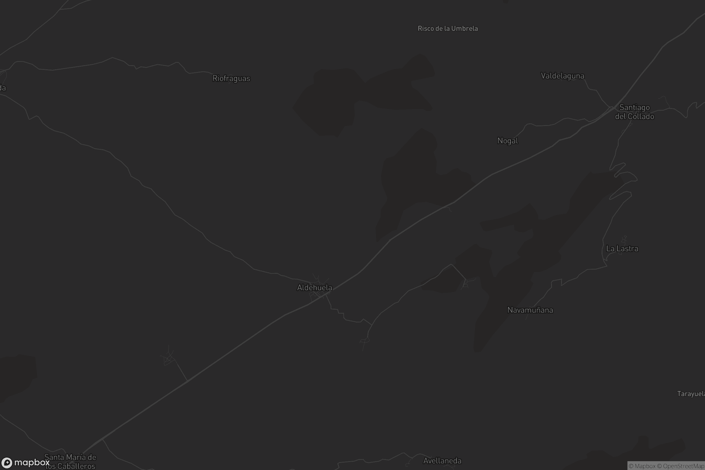 Mapa de La Aldehuela