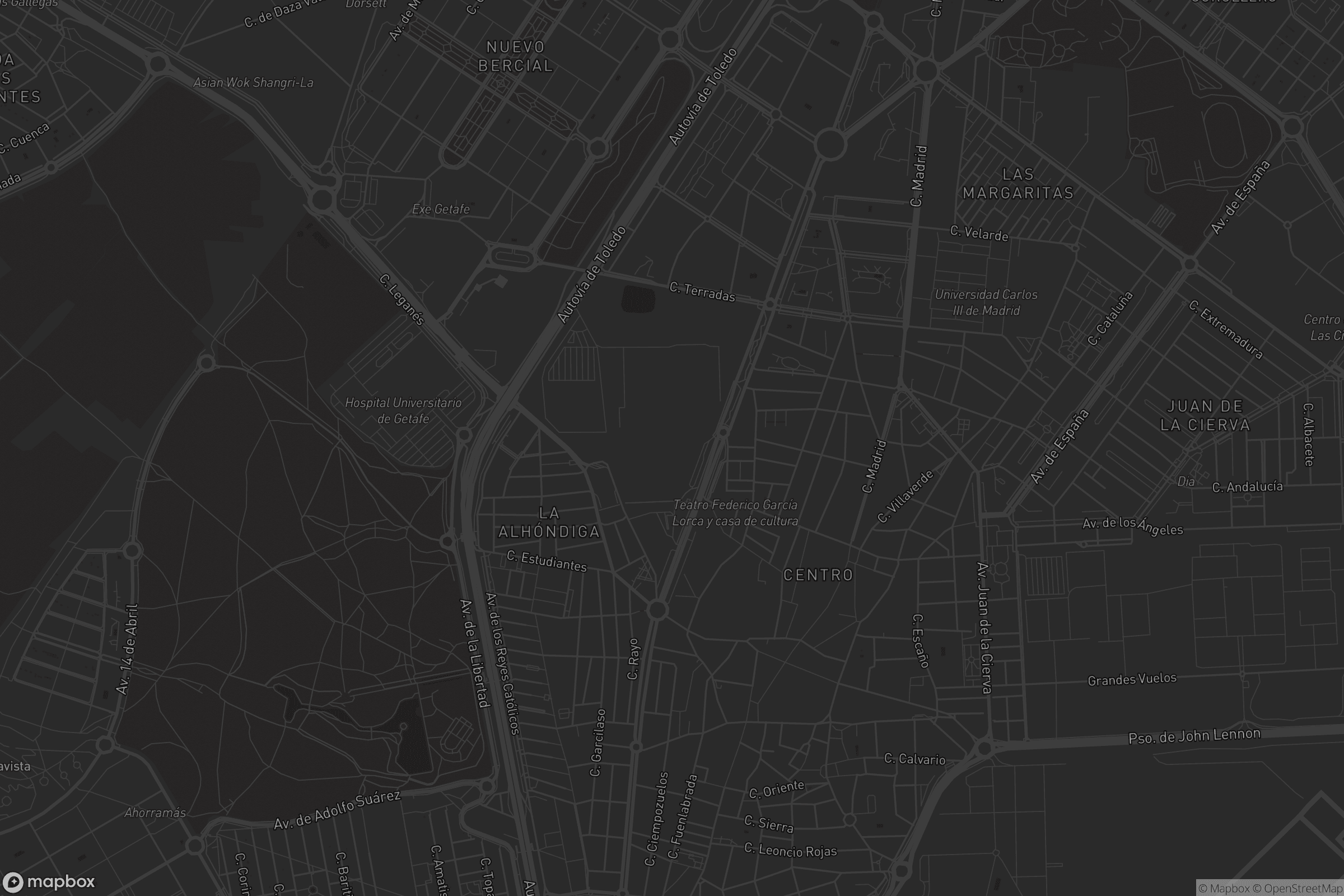 Mapa de La Alhóndiga