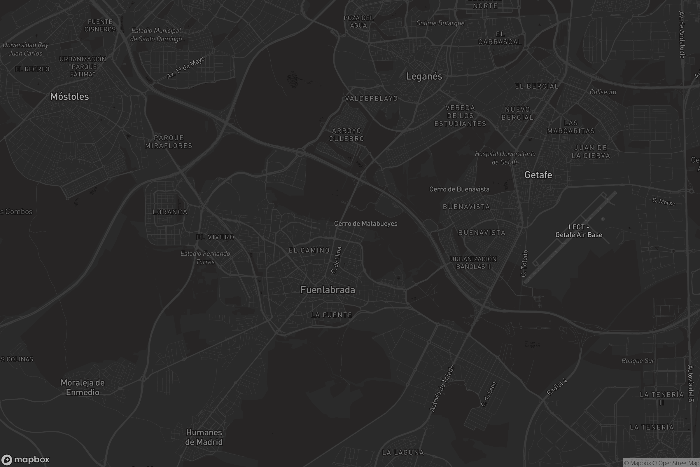 Mapa de La Avanzada