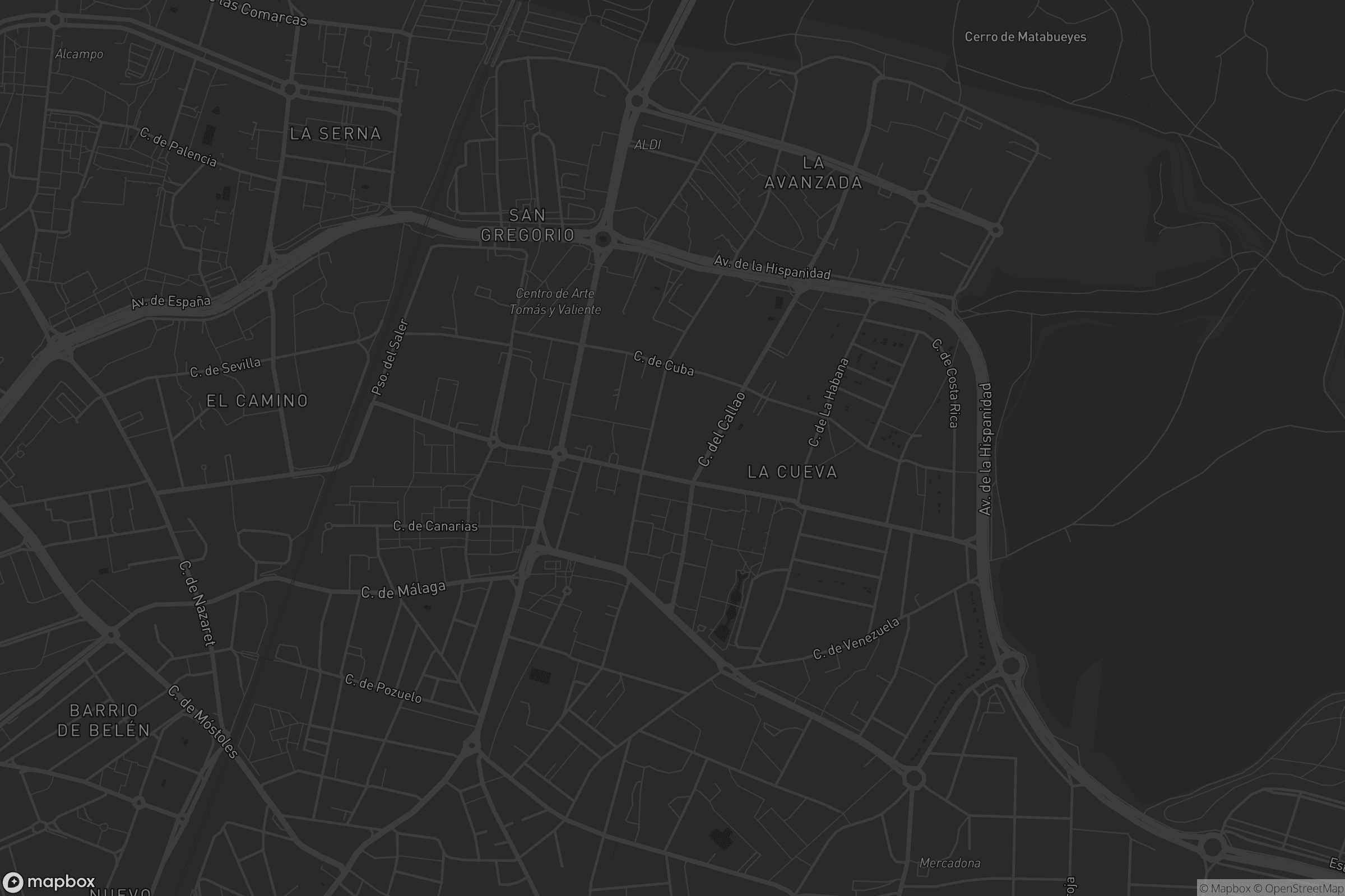 Mapa de La Avanzada - La Cueva