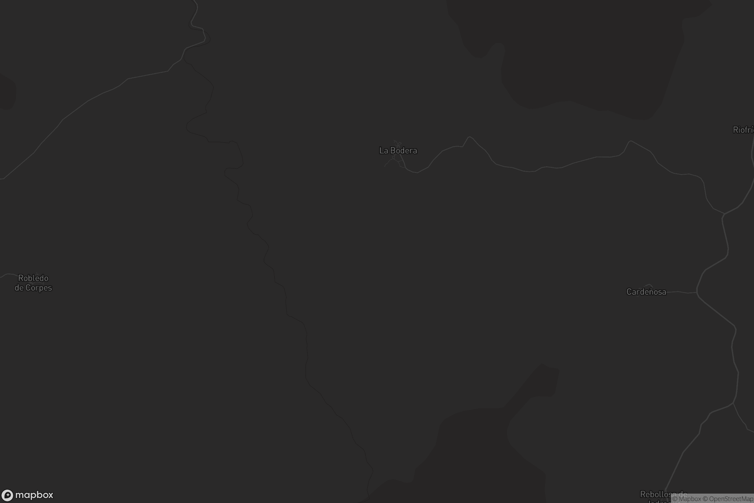 Mapa de La Bodera