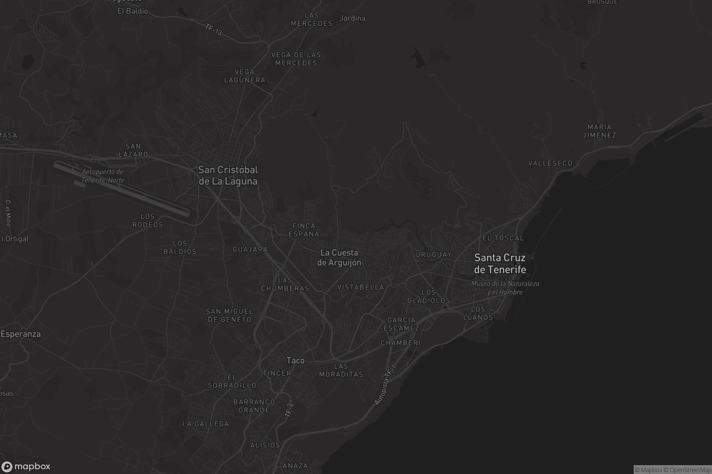 Mapa de La Candelaria