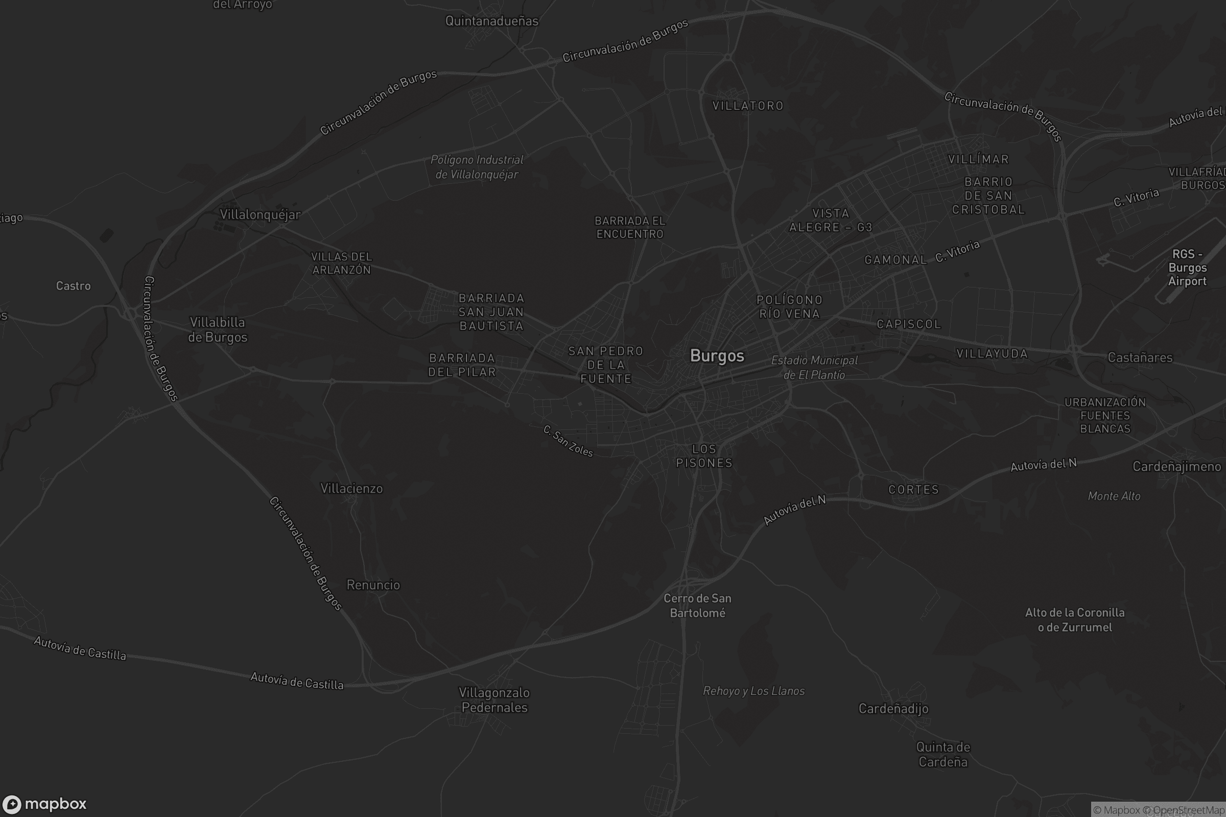 Mapa de La Castellana