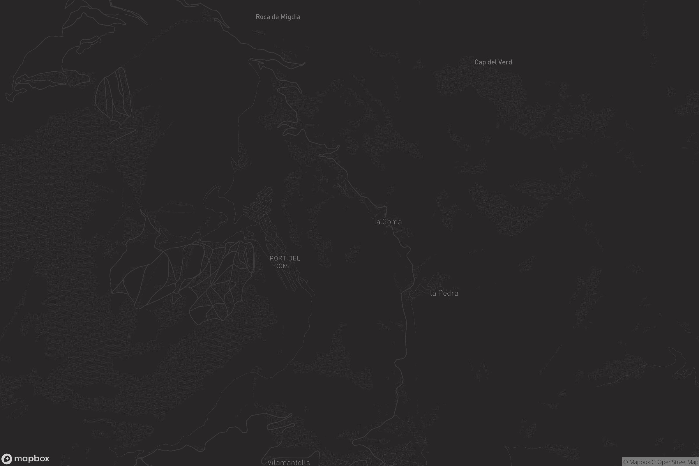 Mapa de la Coma i la Pedra
