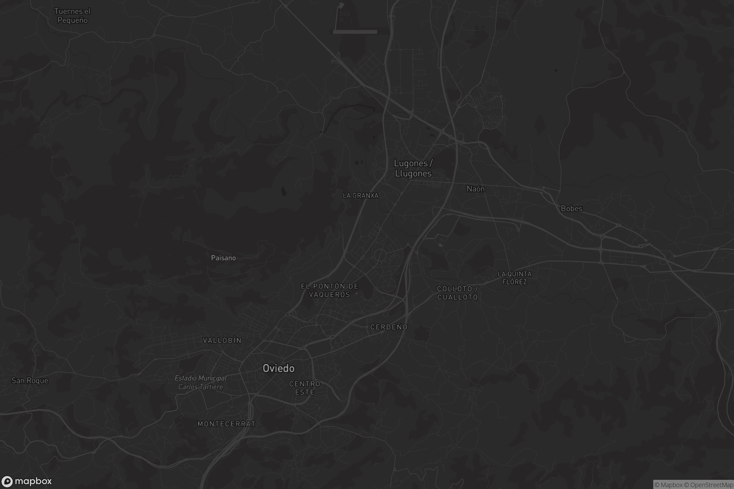 Mapa de La Corredoria