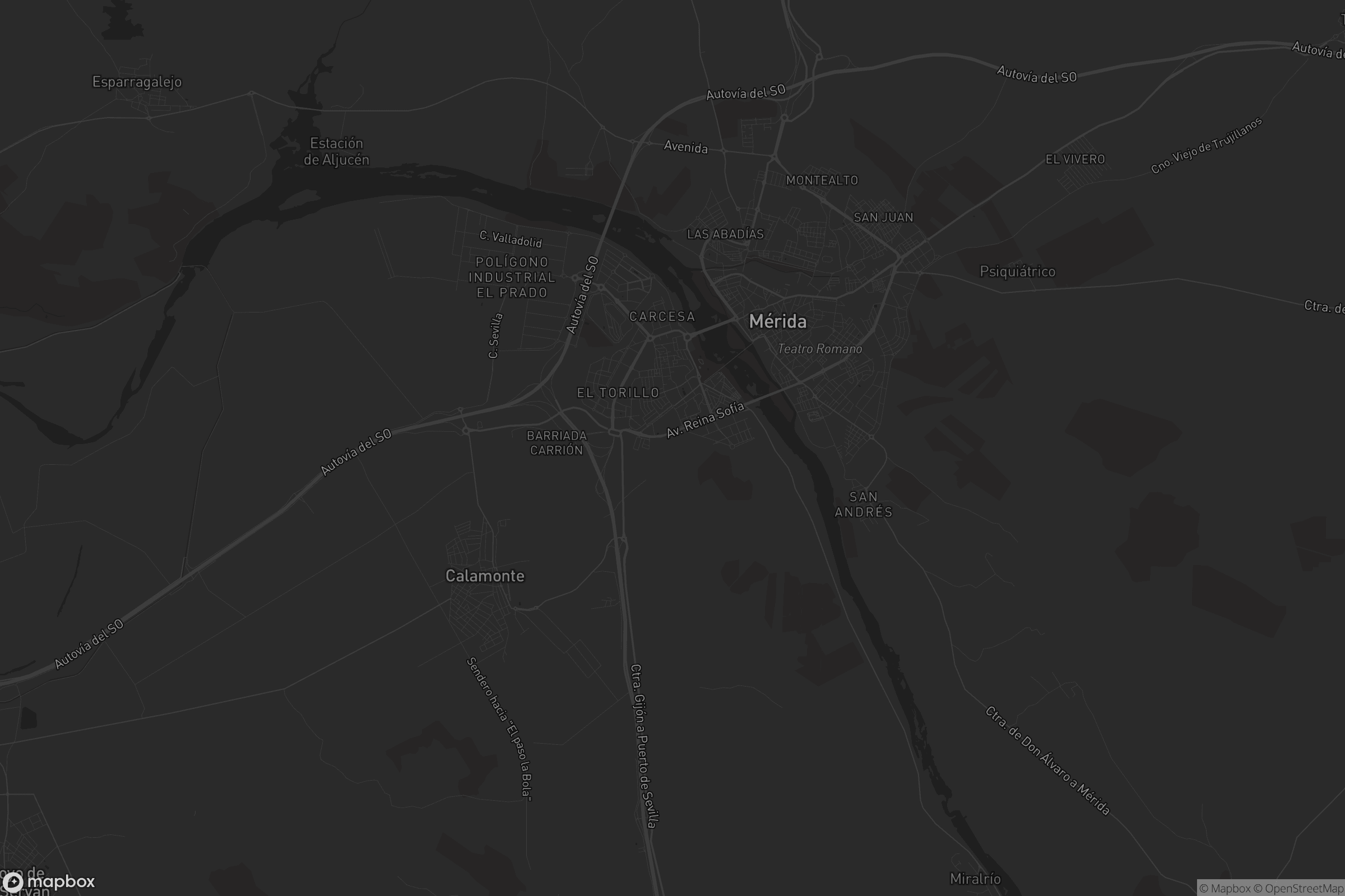 Mapa de La Dehesilla