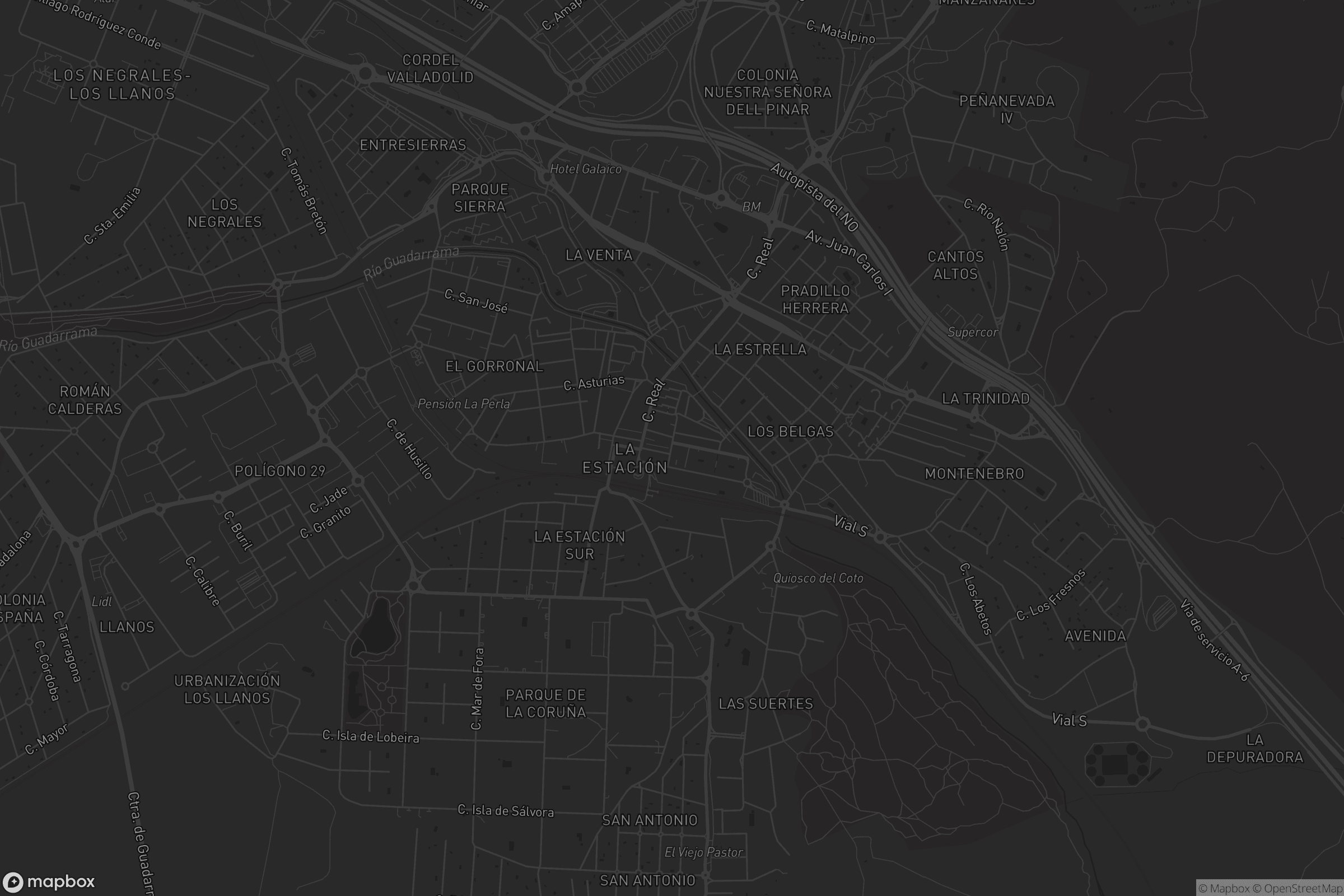 Mapa de La Estación