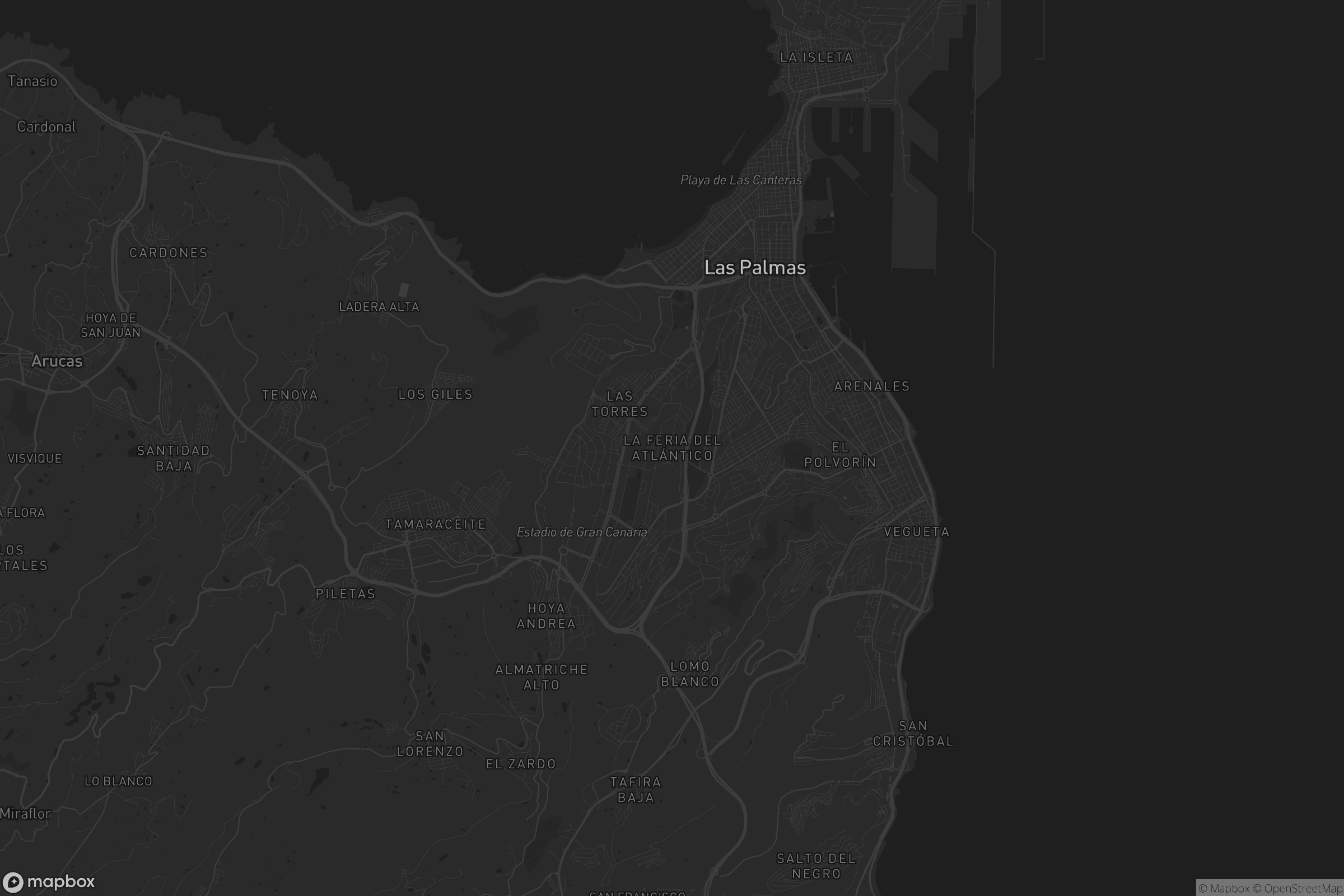 Mapa de La Feria del Atlántico