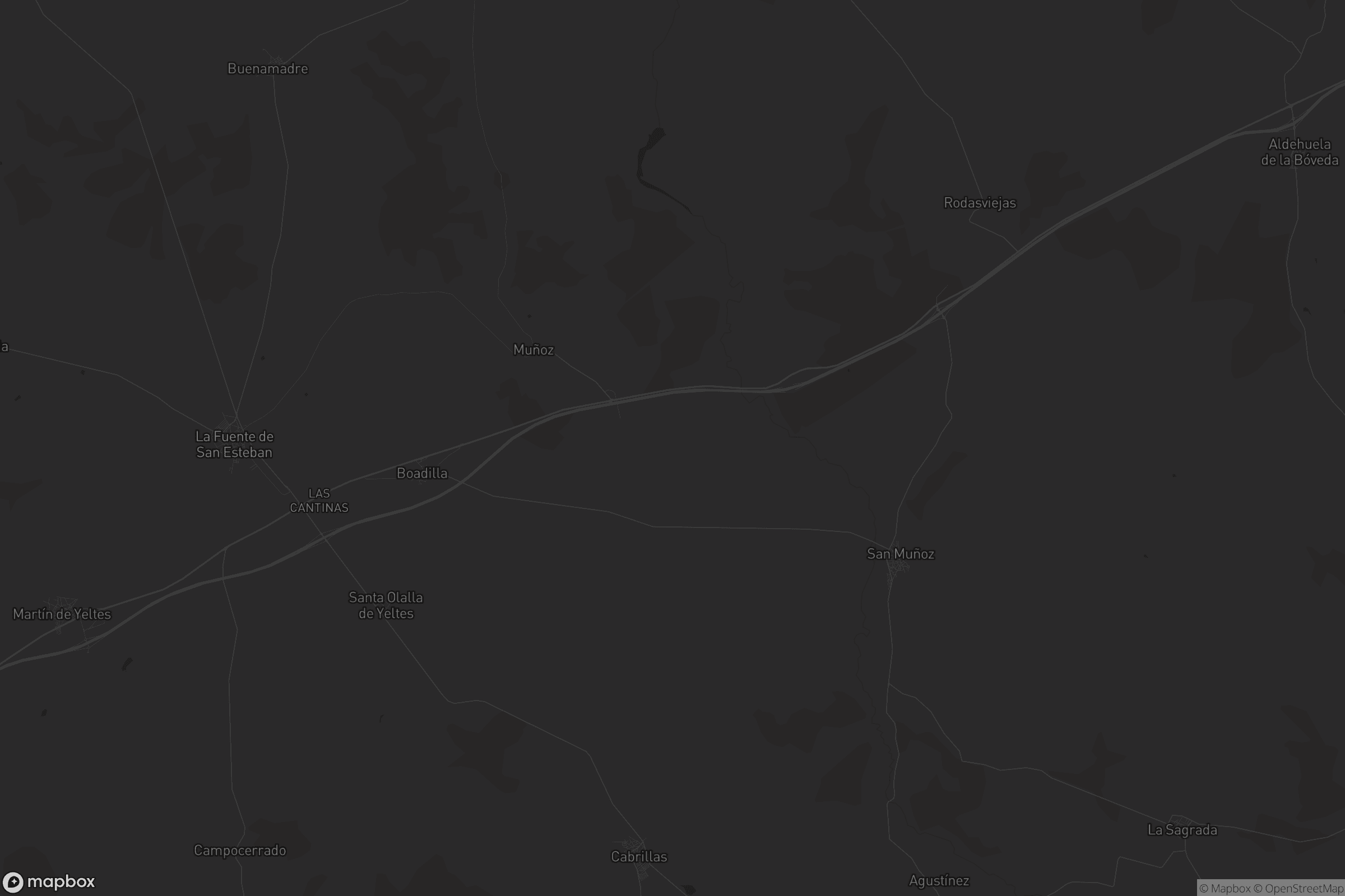 Mapa de La Fuente de San Esteban