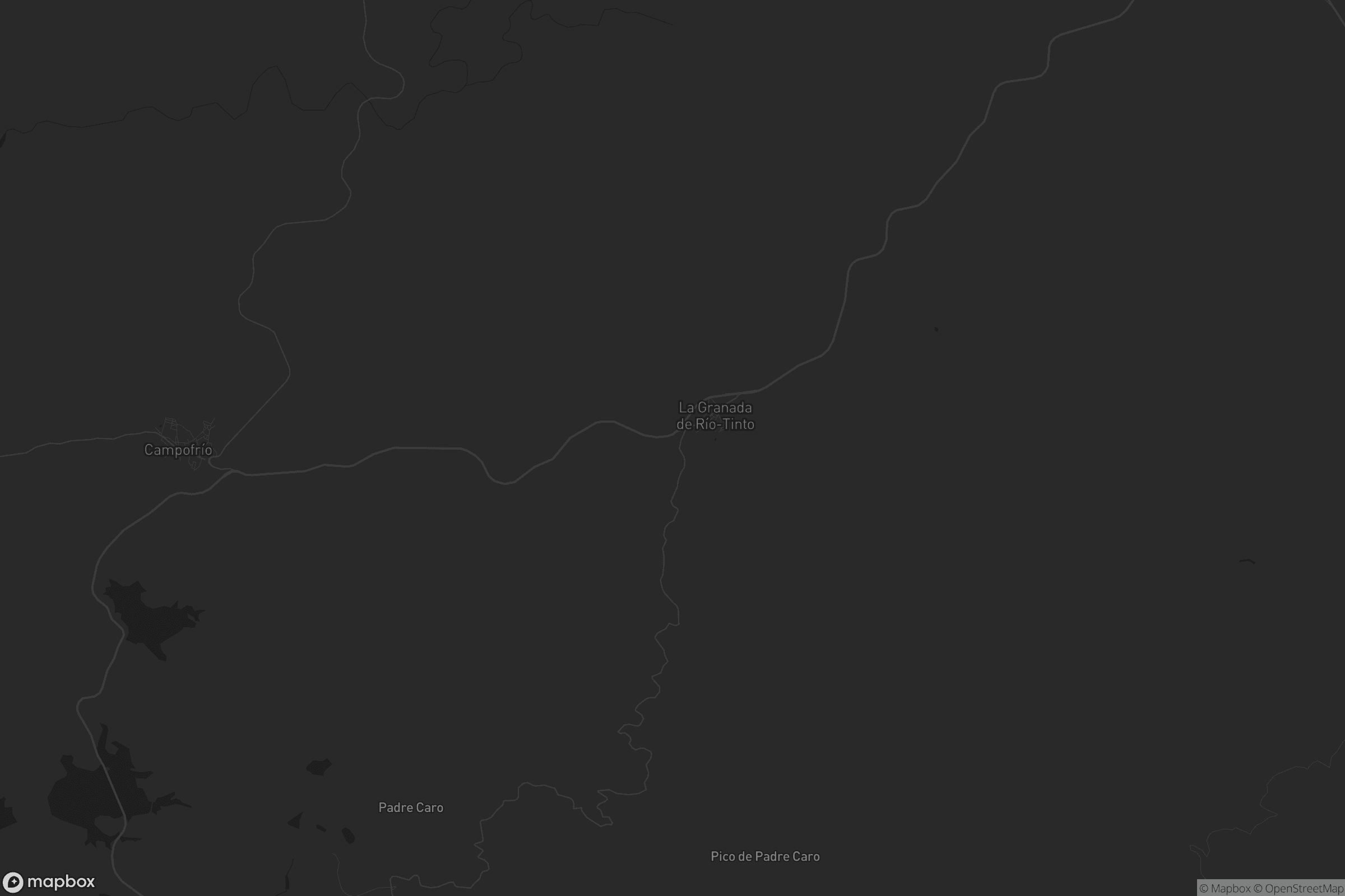 Mapa de La Granada de Río-Tinto