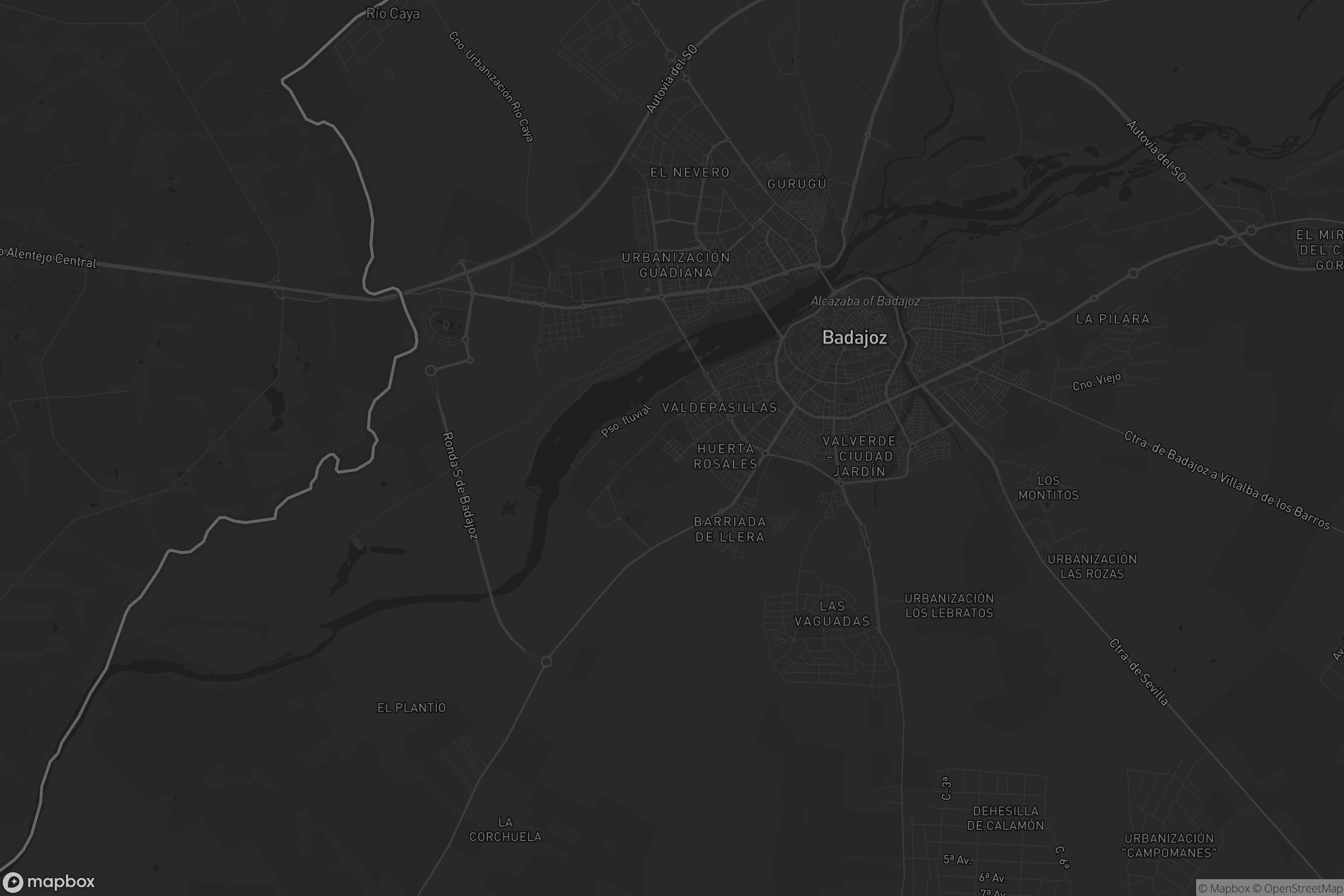 Mapa de La Granadilla