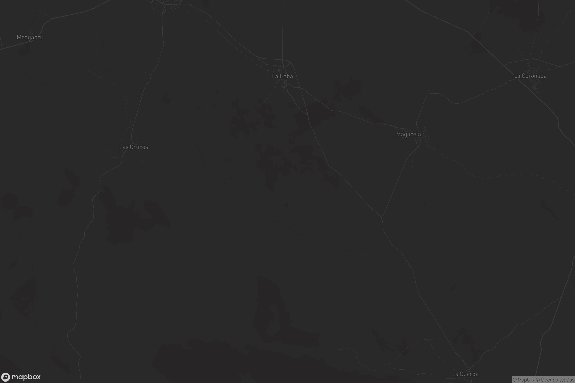 Mapa de La Haba