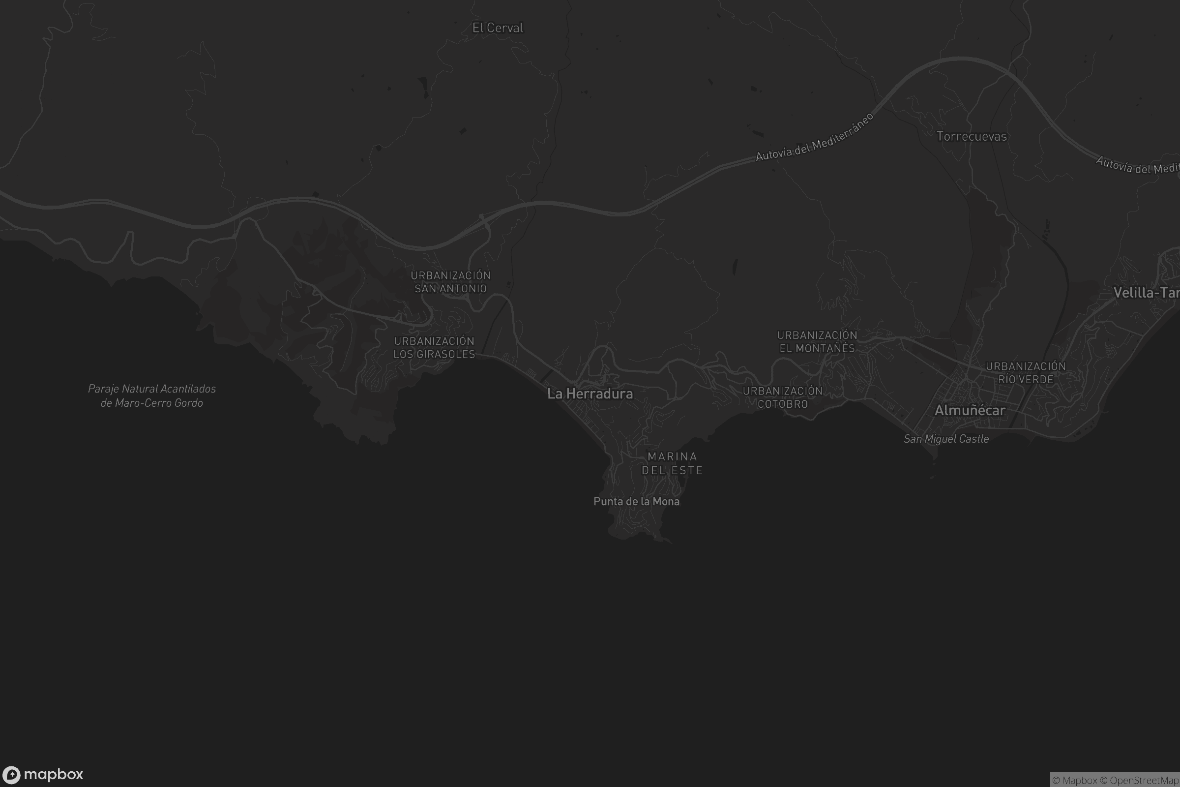 Mapa de La Herradura