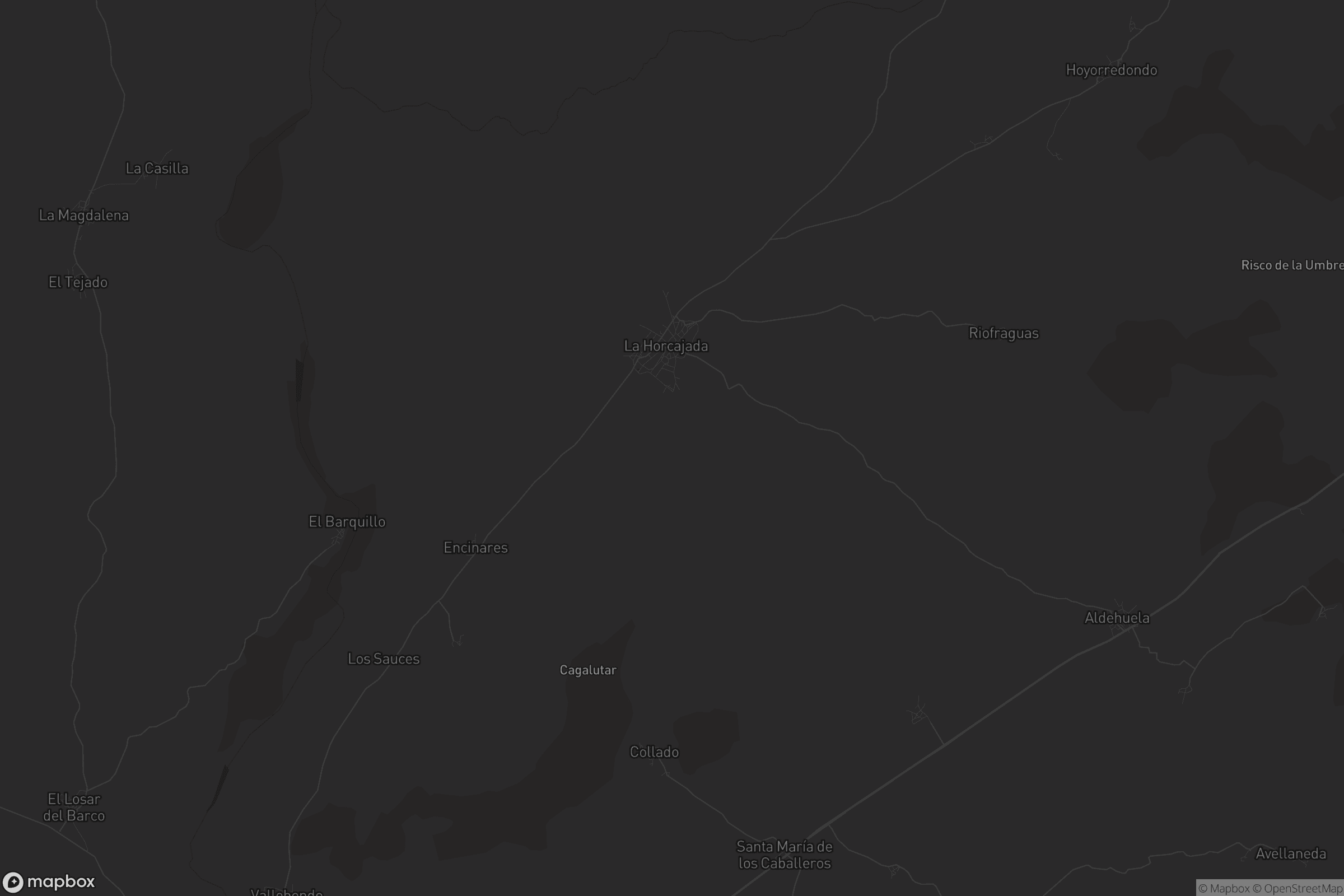 Mapa de La Horcajada