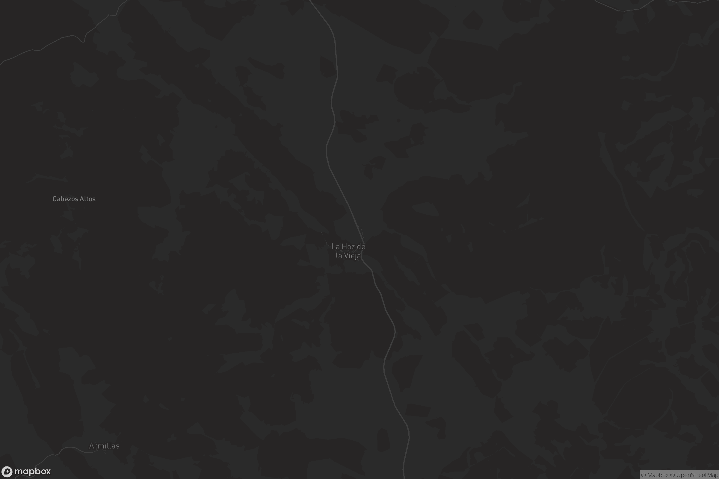 Mapa de La Hoz de la Vieja