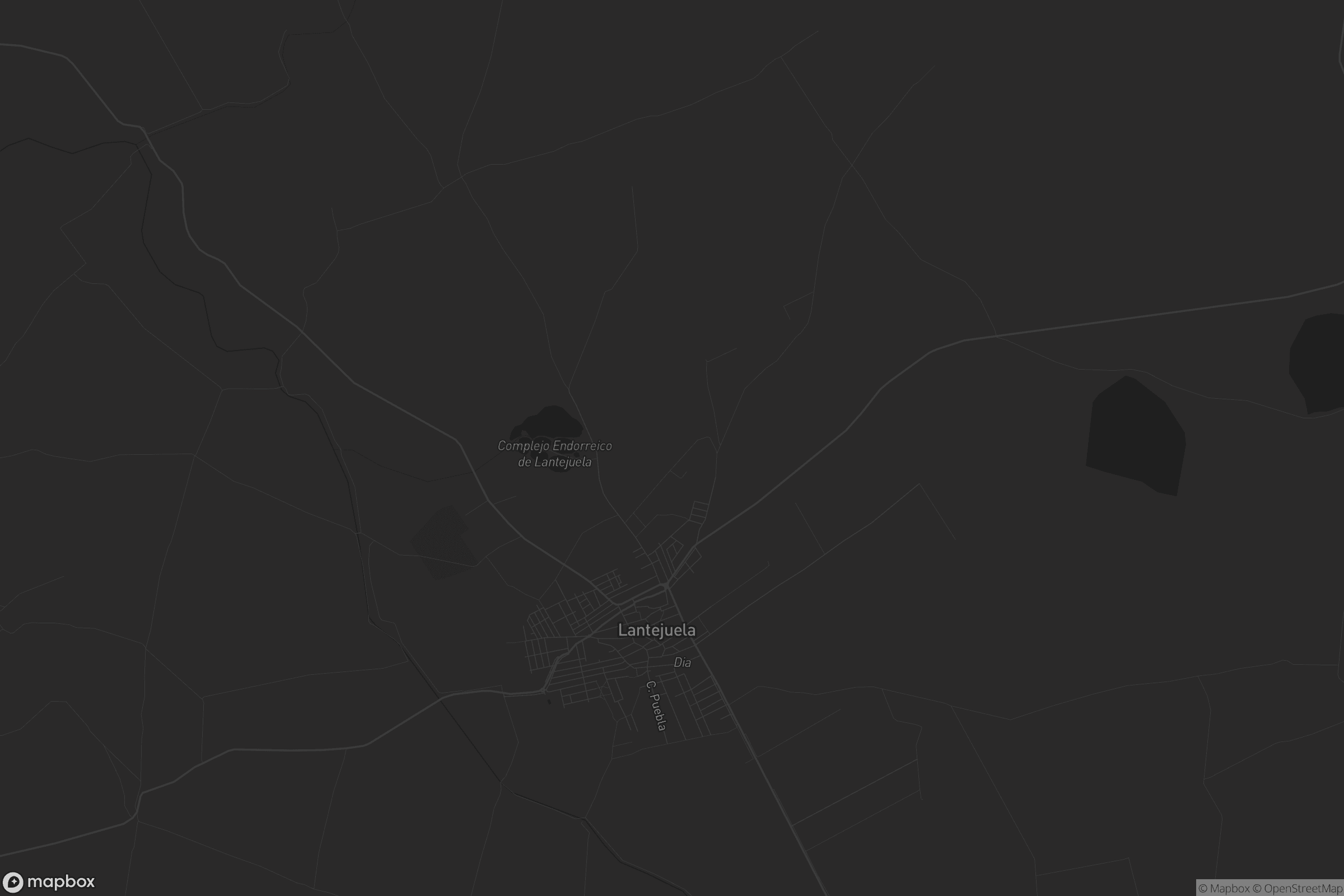 Mapa de La Lantejuela