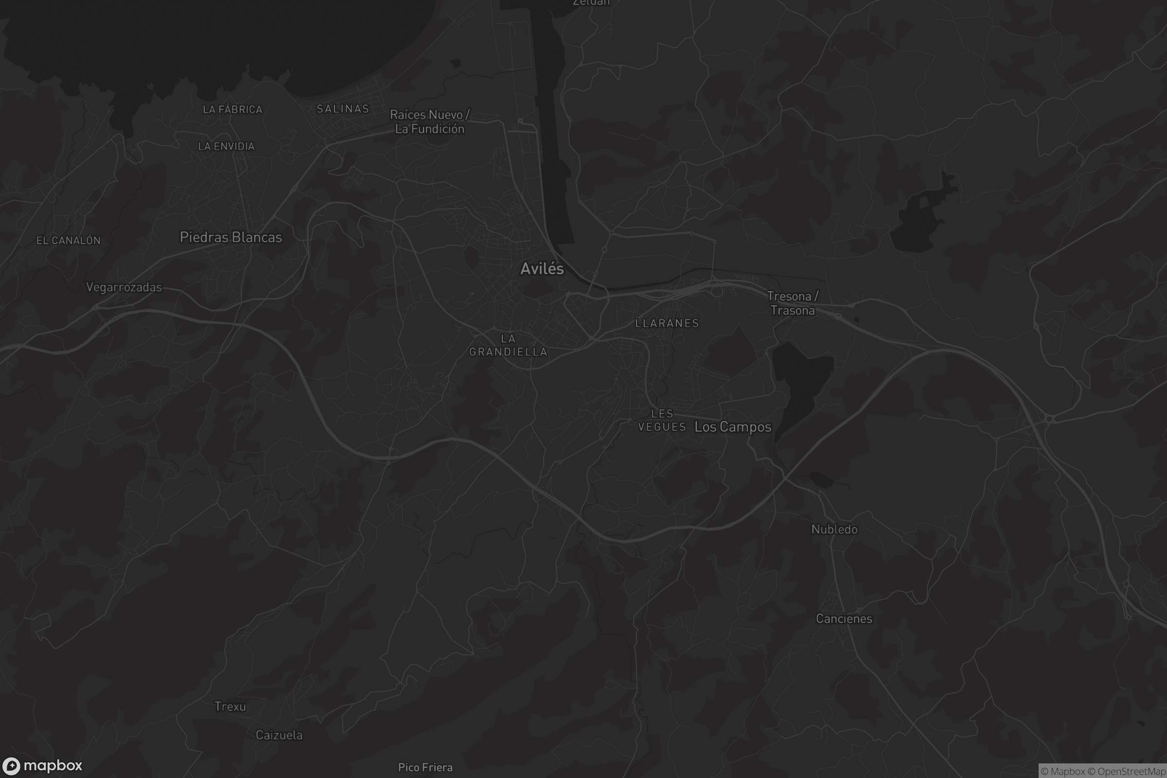 Mapa de La Llamosa - Ermita de La Luz