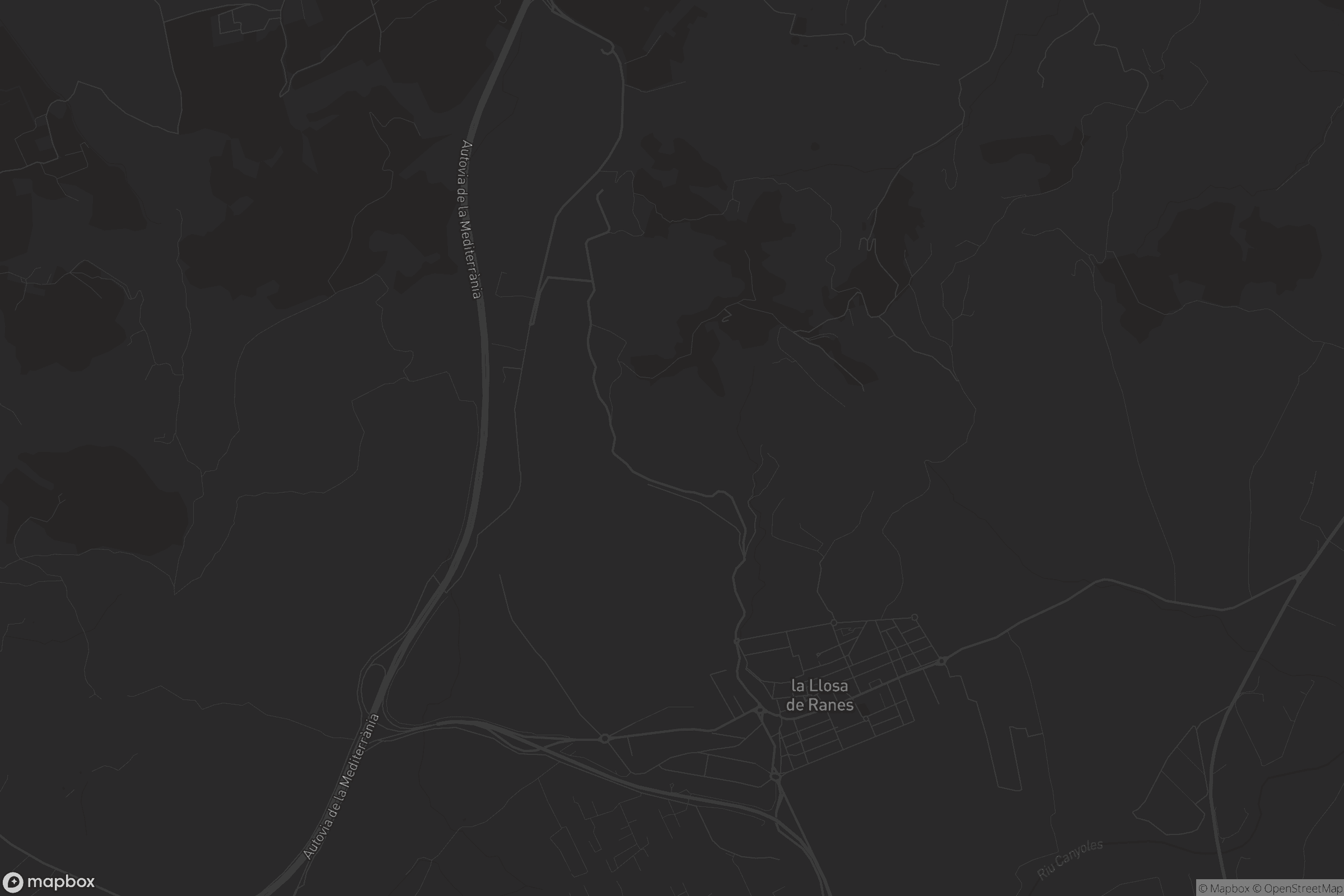 Mapa de la Llosa de Ranes