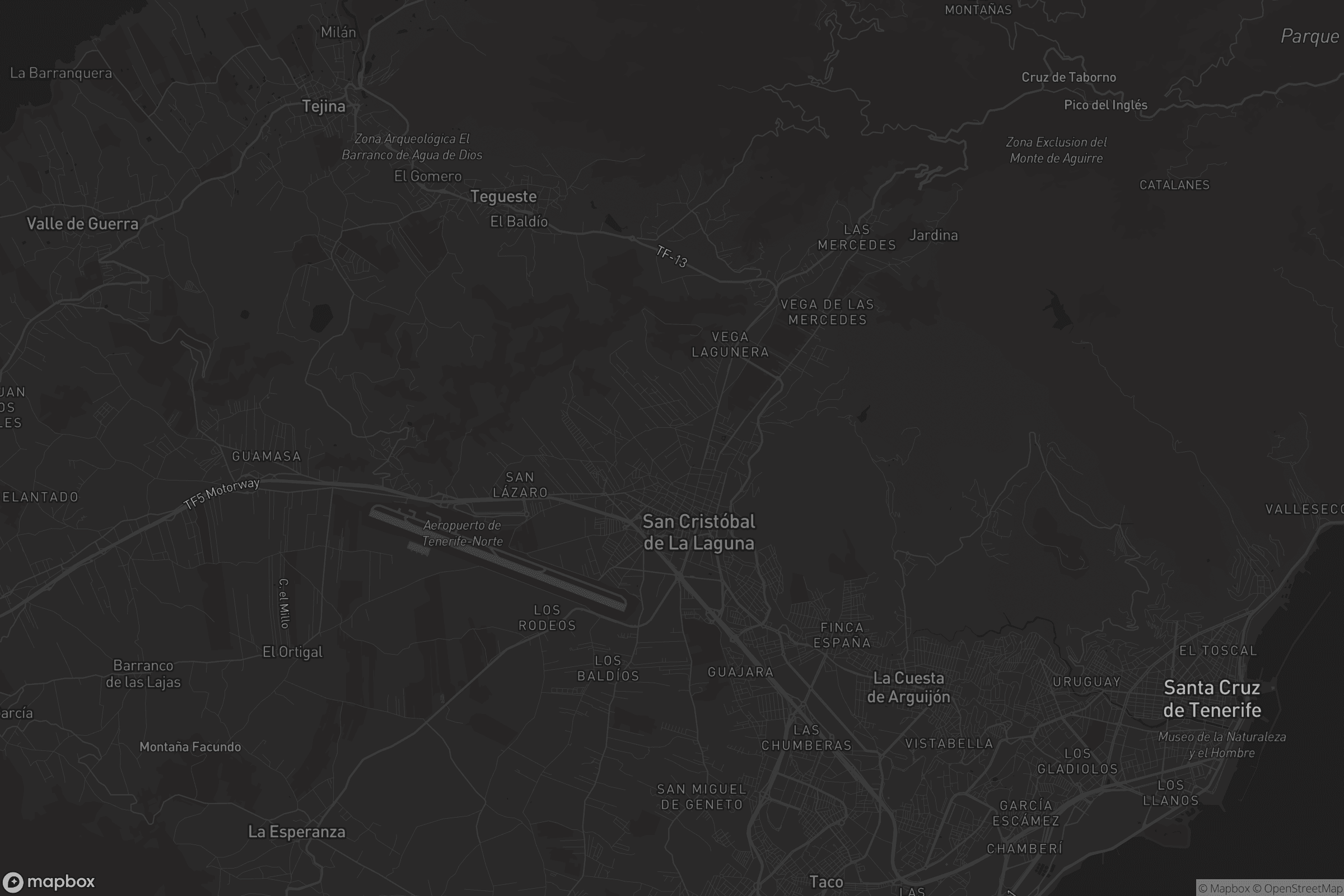 Mapa de La Manzanilla