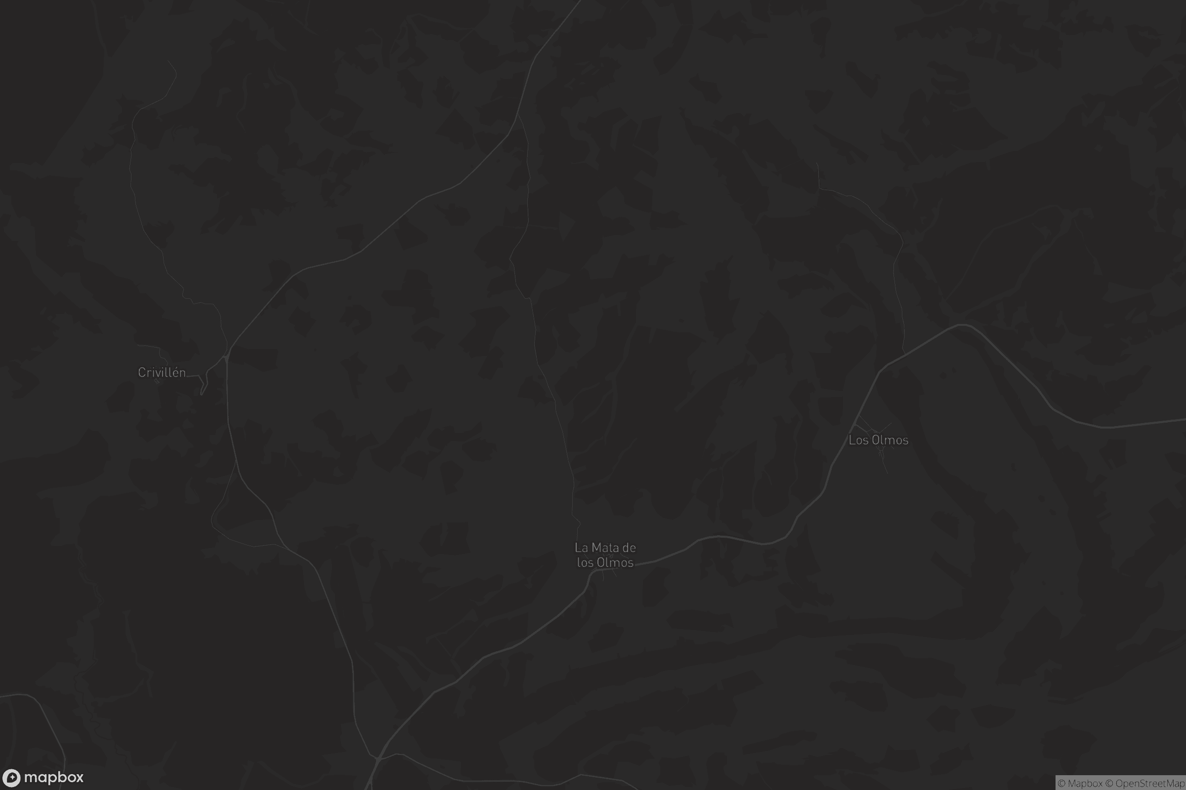 Mapa de La Mata de los Olmos