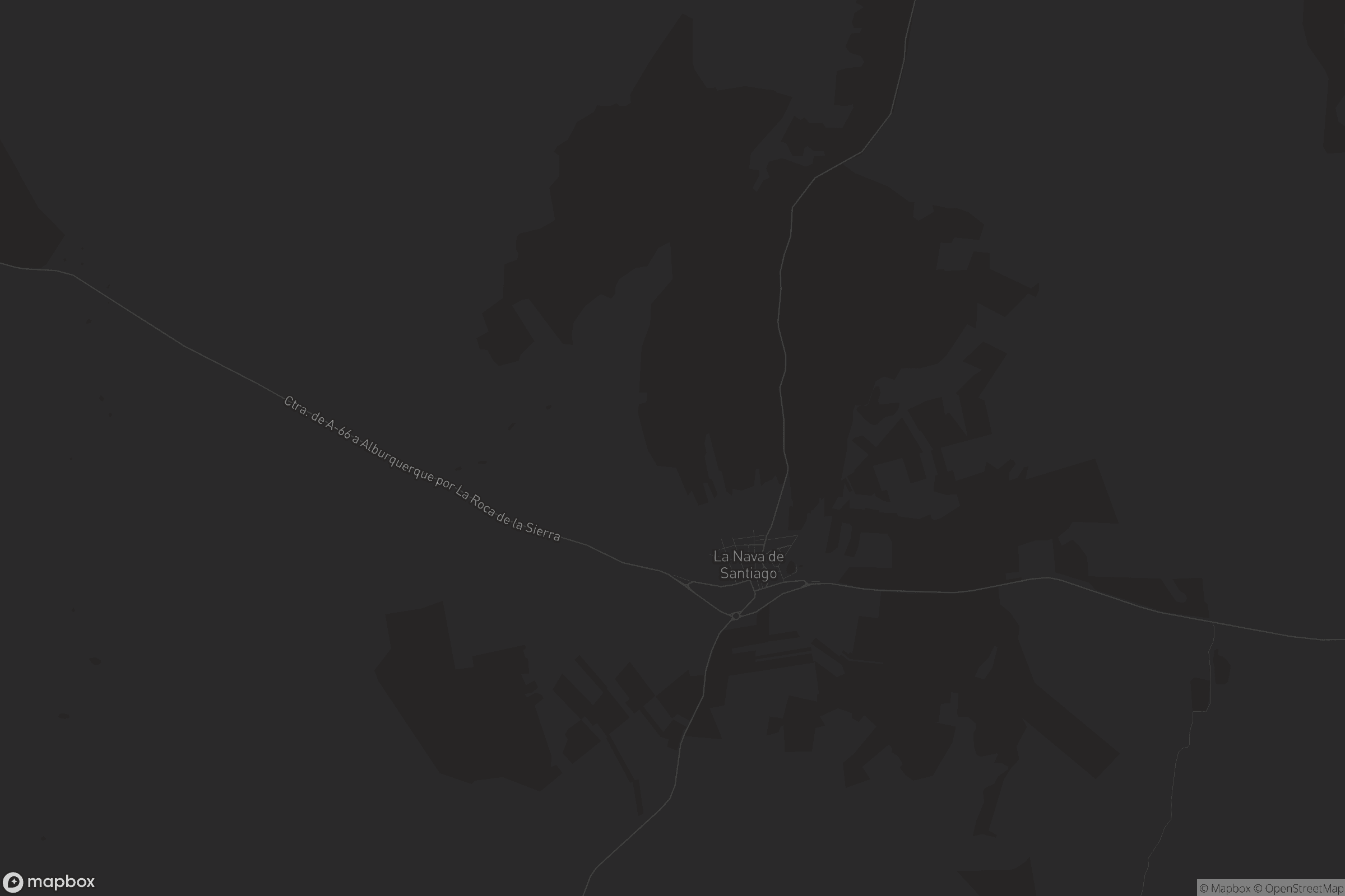 Mapa de La Nava de Santiago