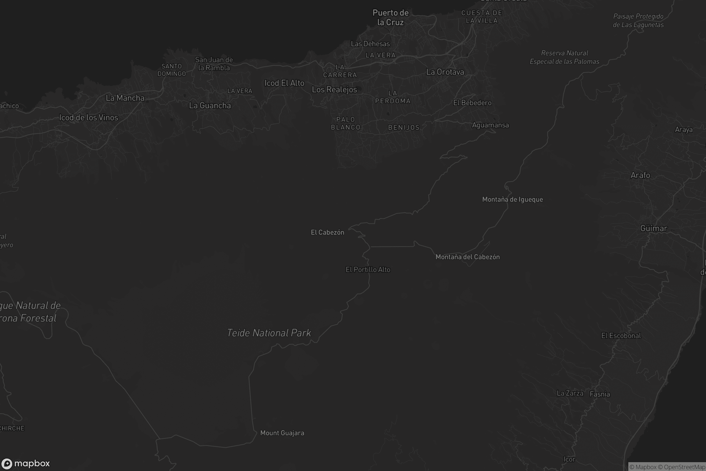 Mapa de La Orotava