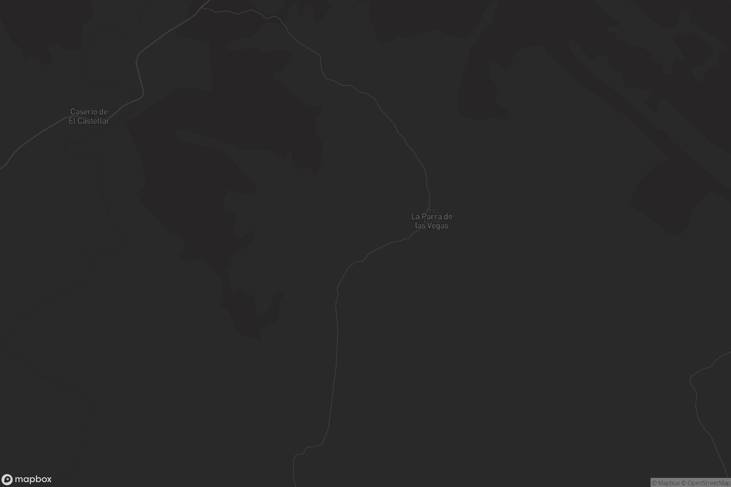 Mapa de La Parra de las Vegas