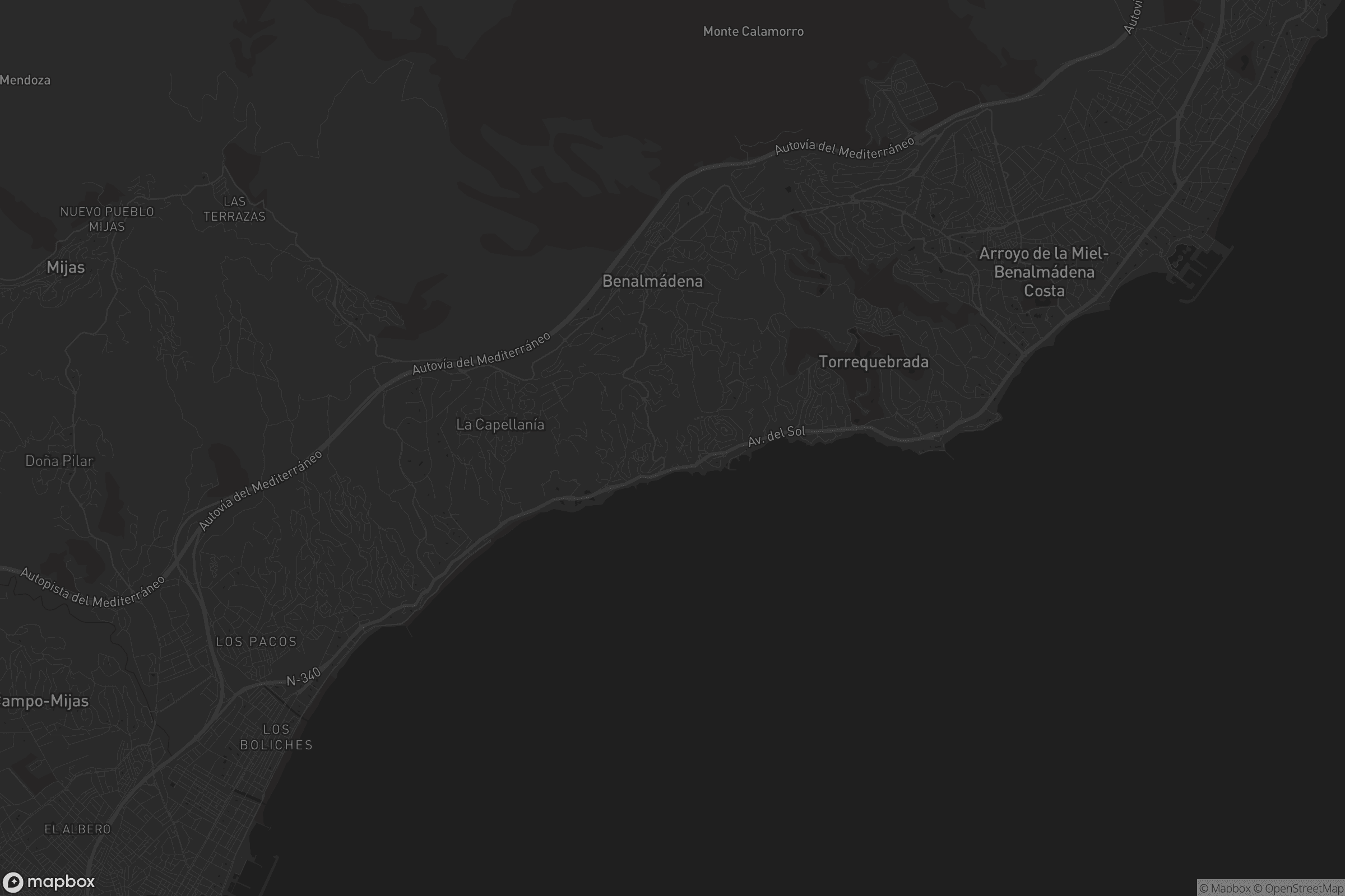 Mapa de La Perla-Torremuelle