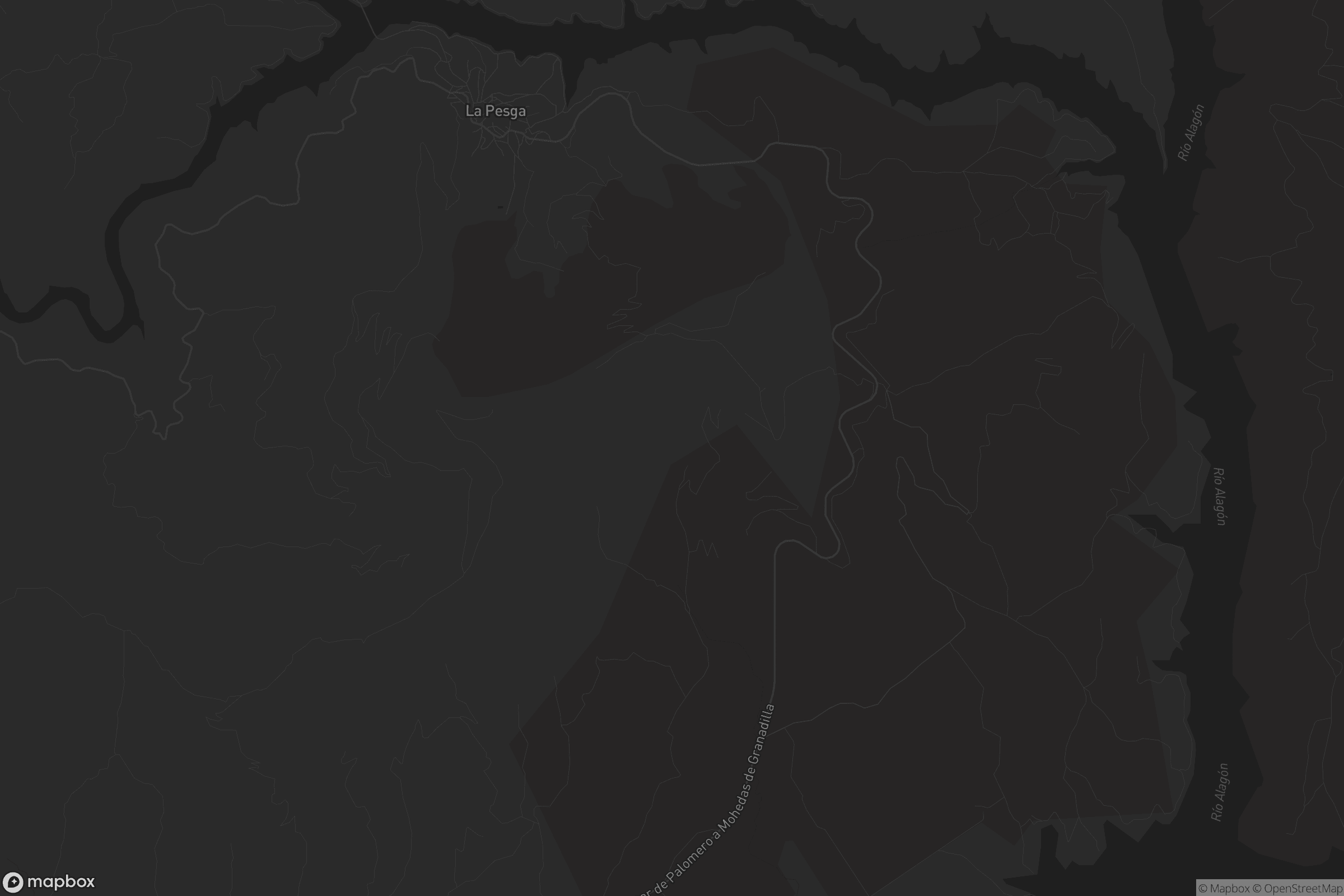 Mapa de La Pesga