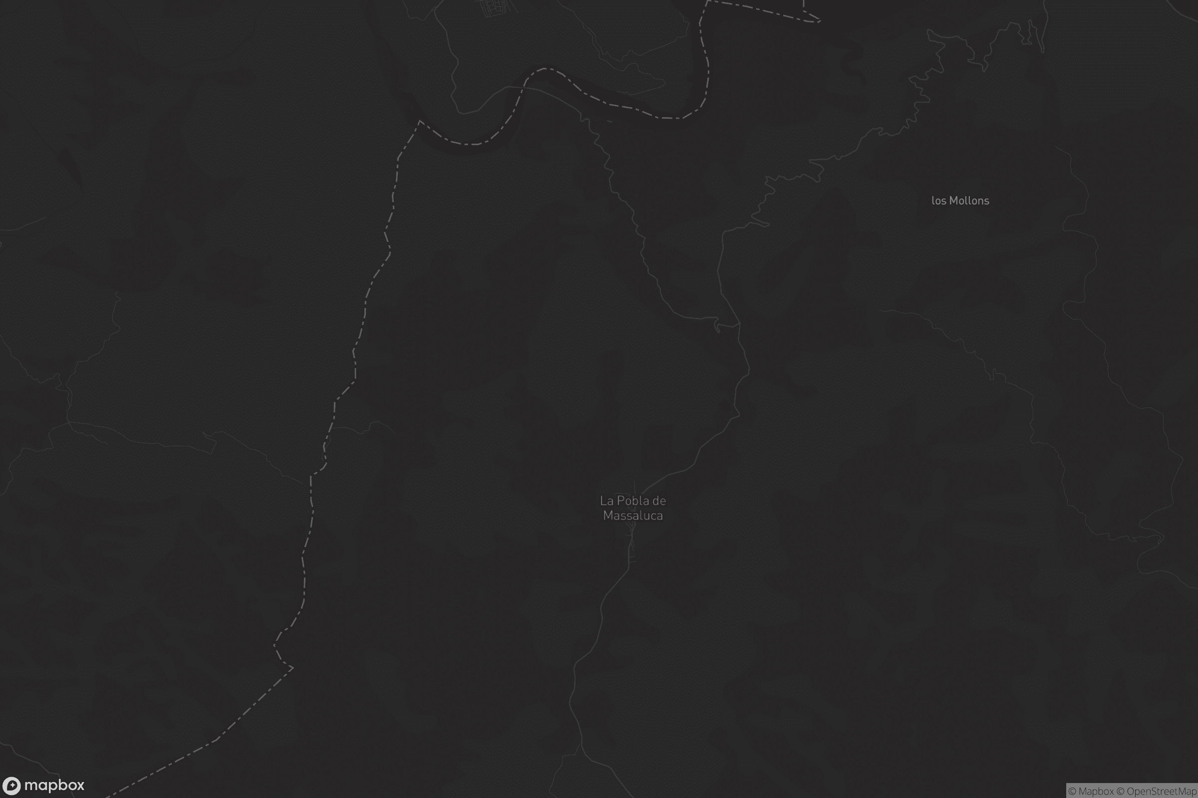 Mapa de la Pobla de Massaluca