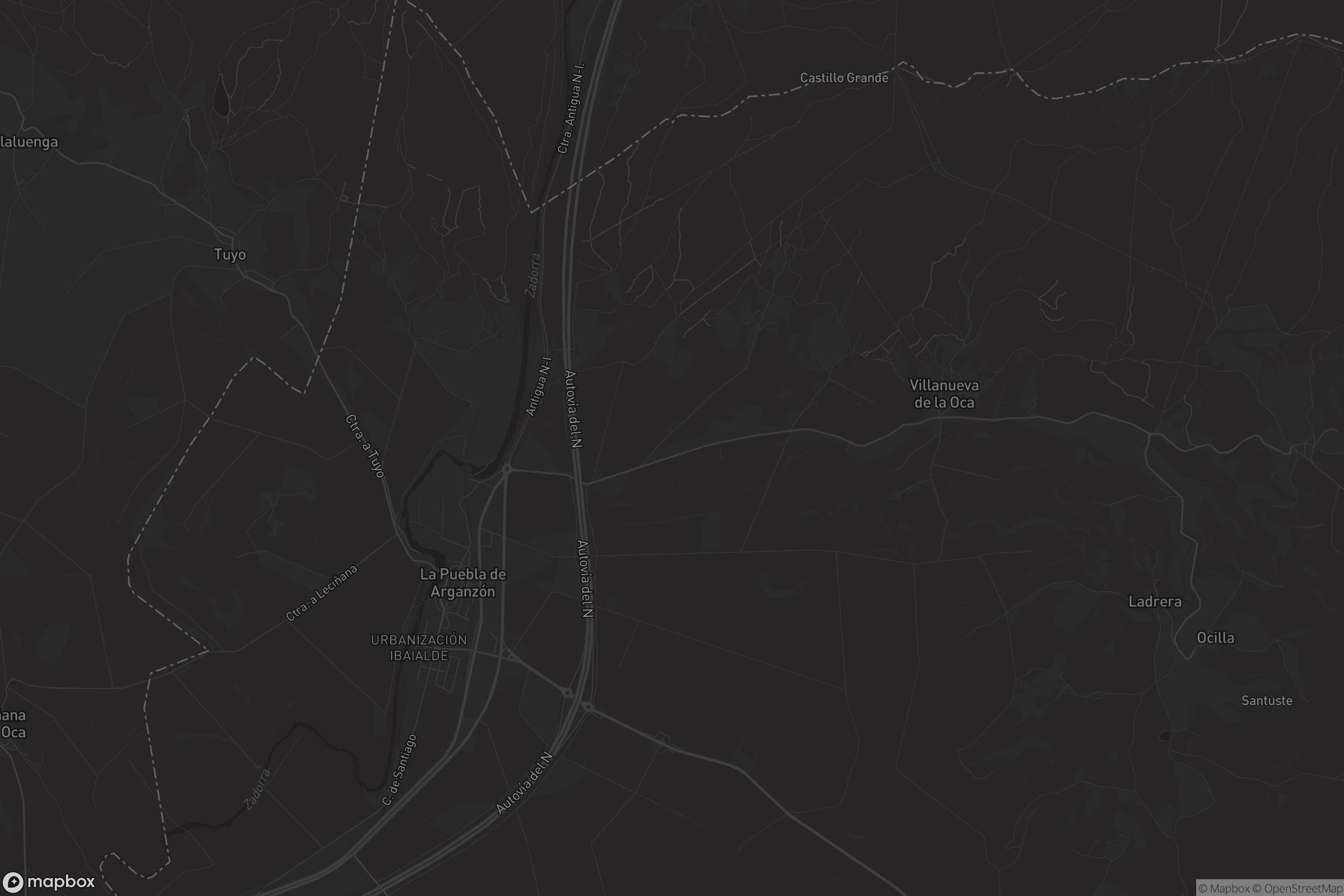 Mapa de La Puebla de Arganzón