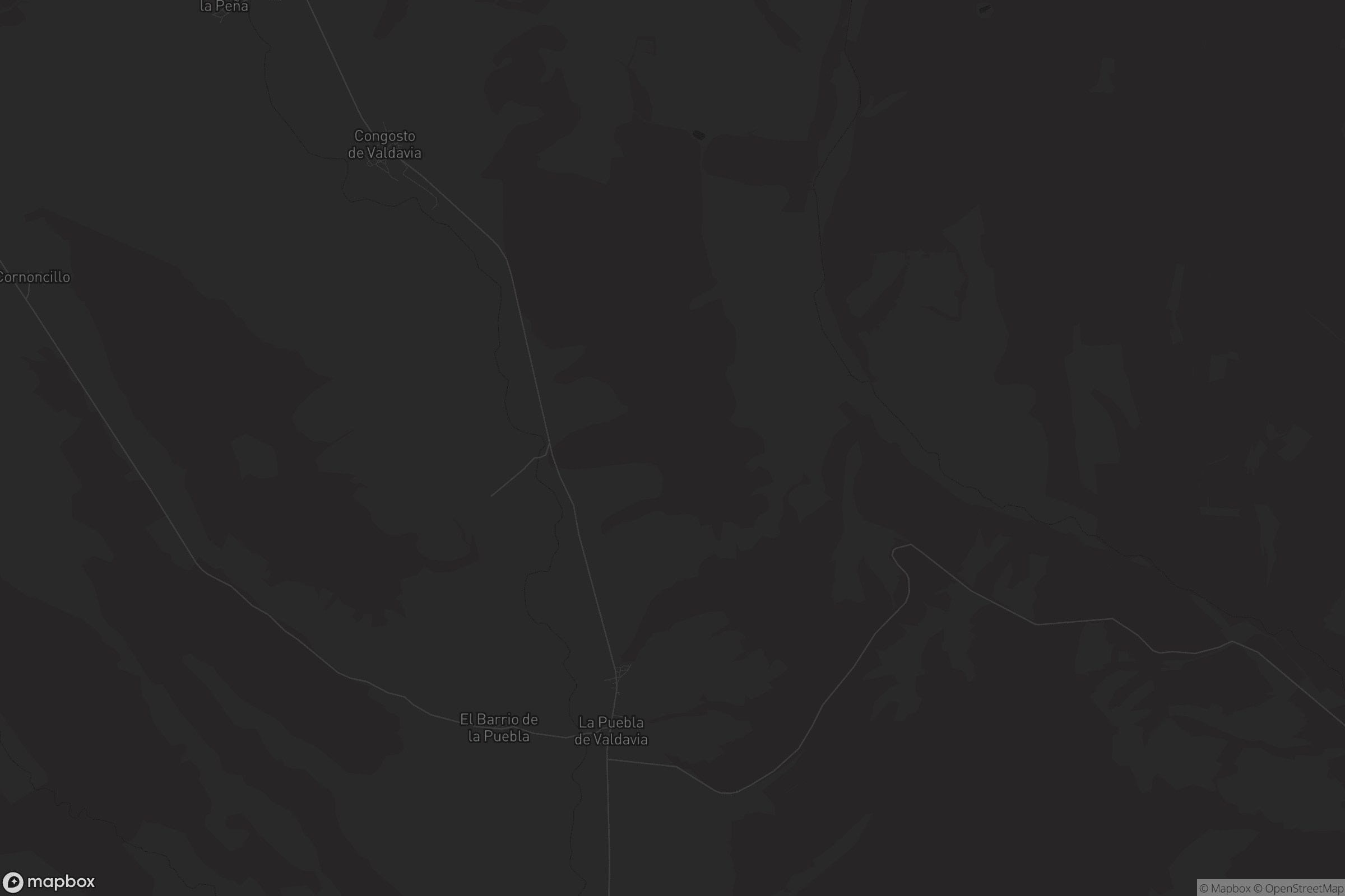 Mapa de La Puebla de Valdavia