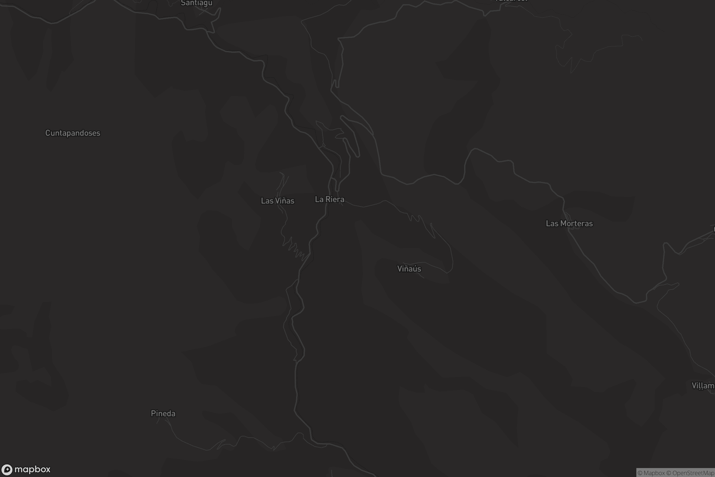 Mapa de La Riera
