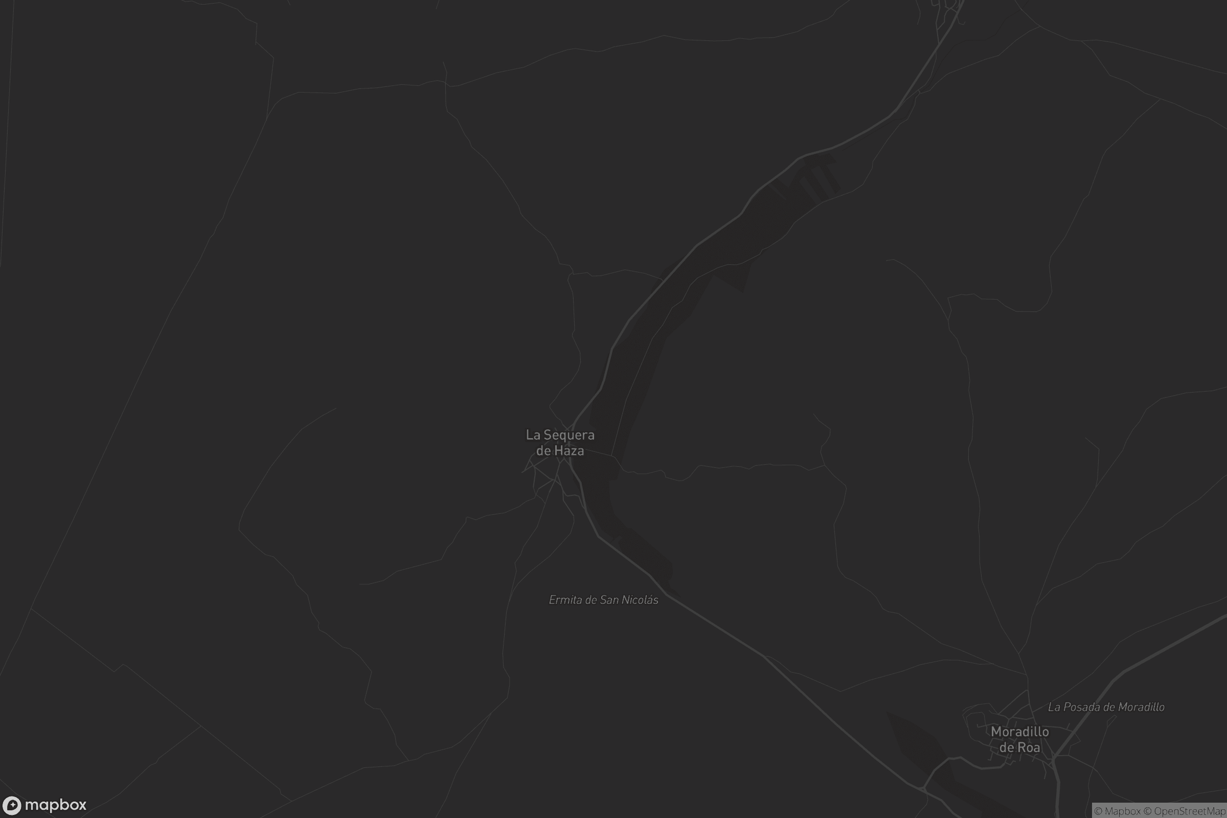 Mapa de La Sequera de Haza