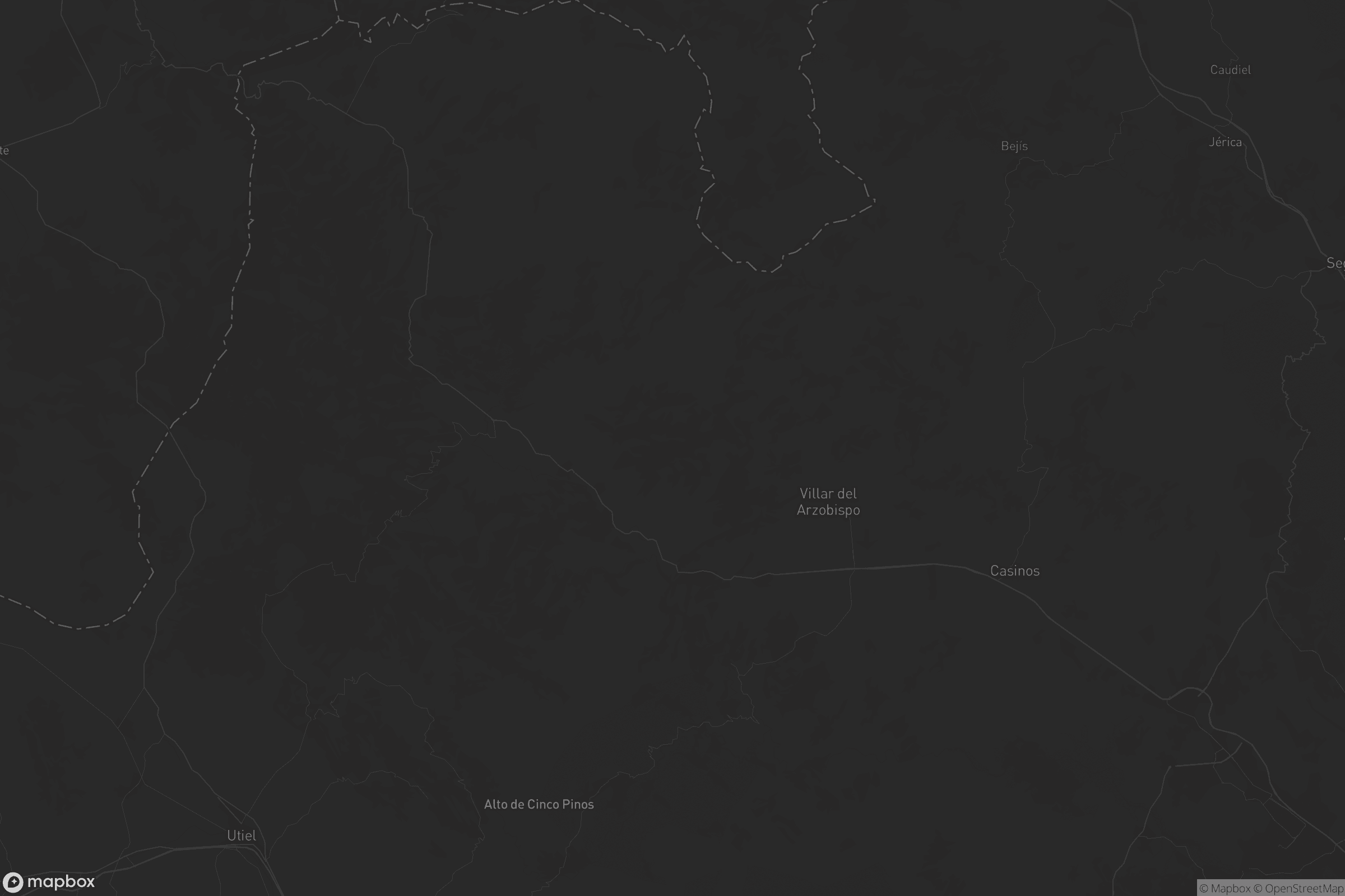 Mapa de La Serranía