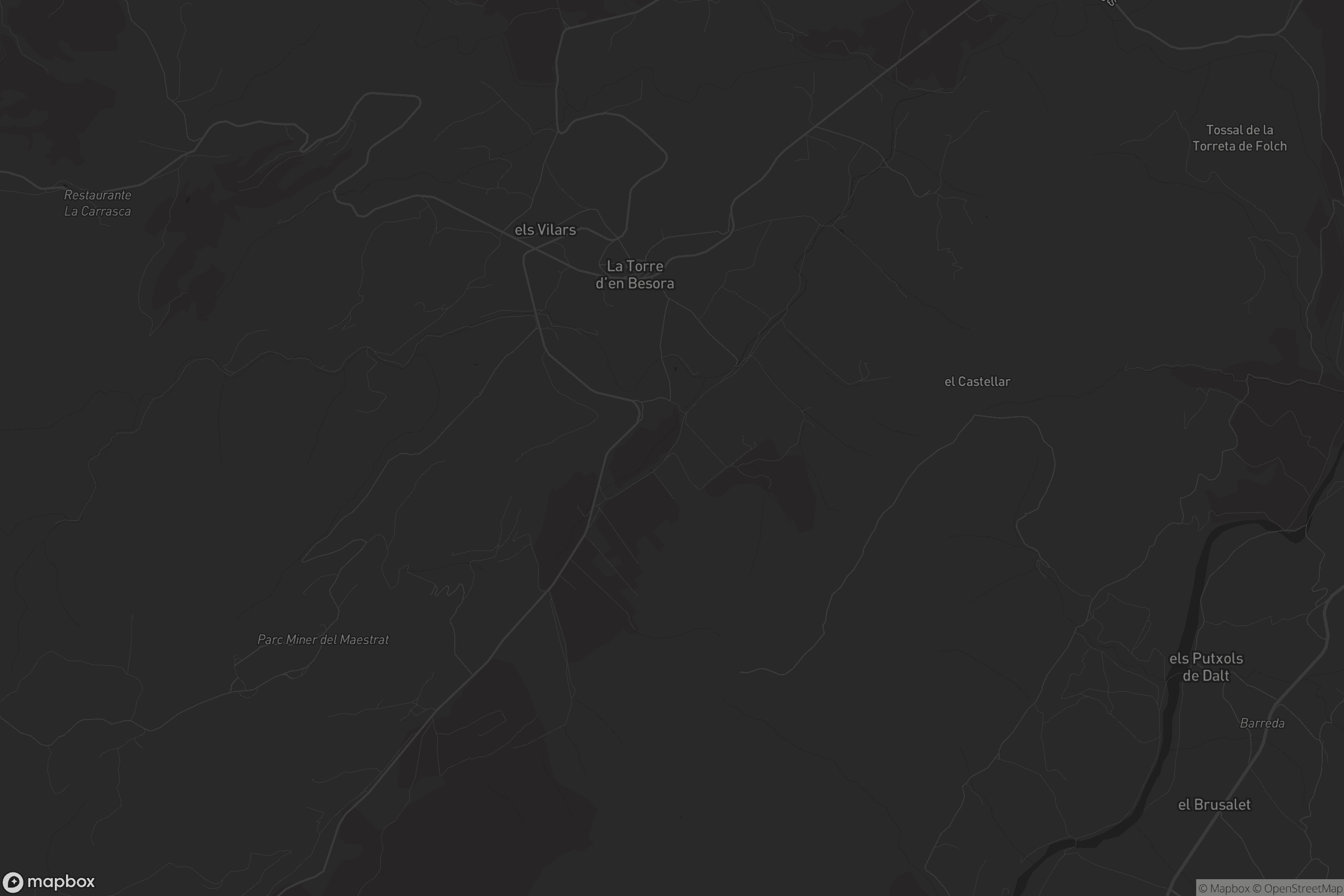 Mapa de la Torre d'en Besora
