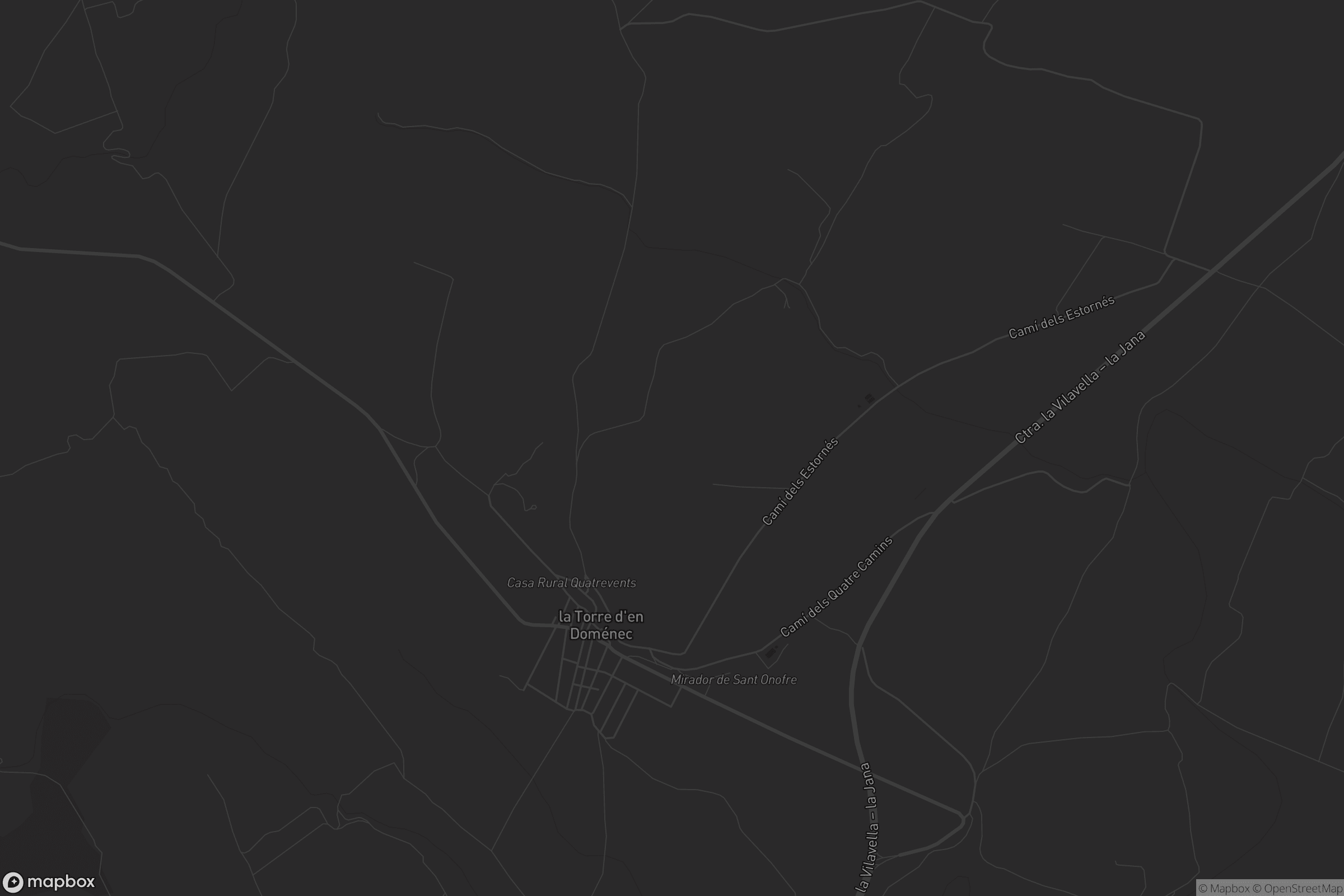 Mapa de la Torre d'en Doménec