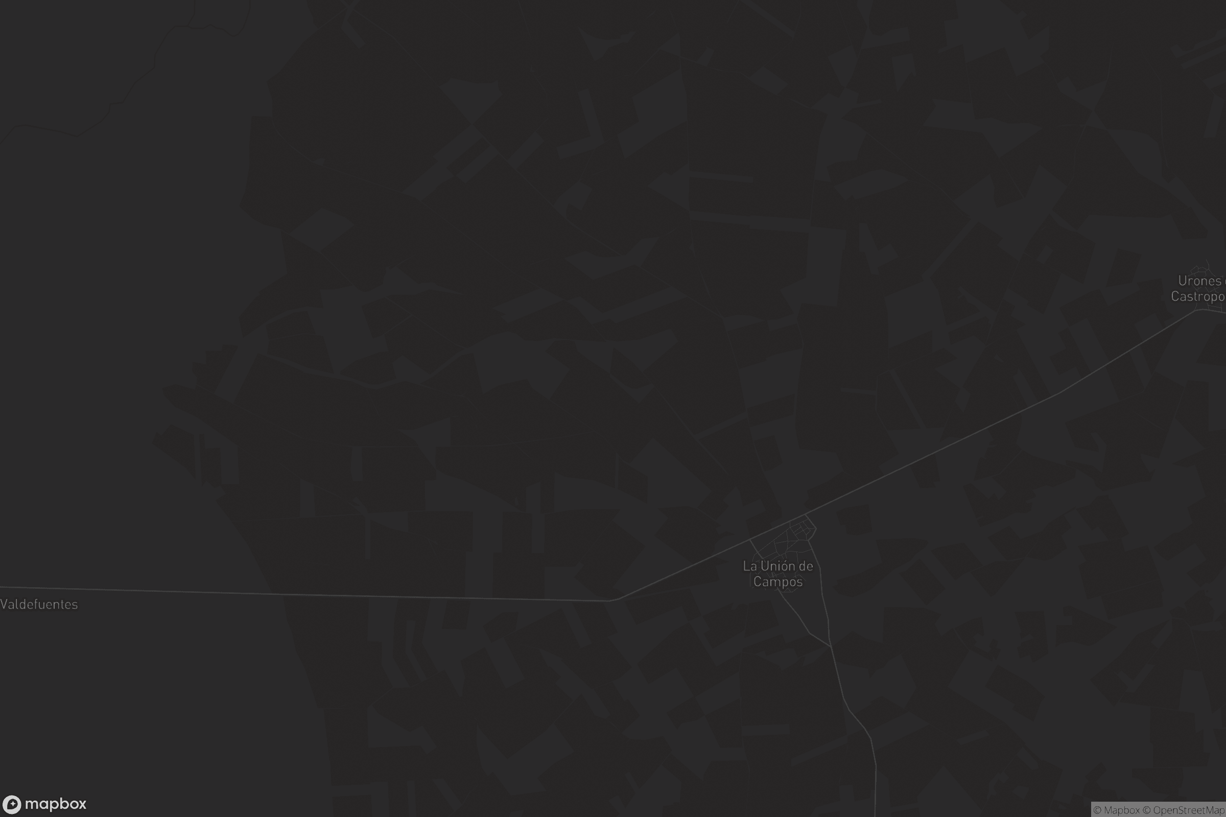 Mapa de La Unión de Campos