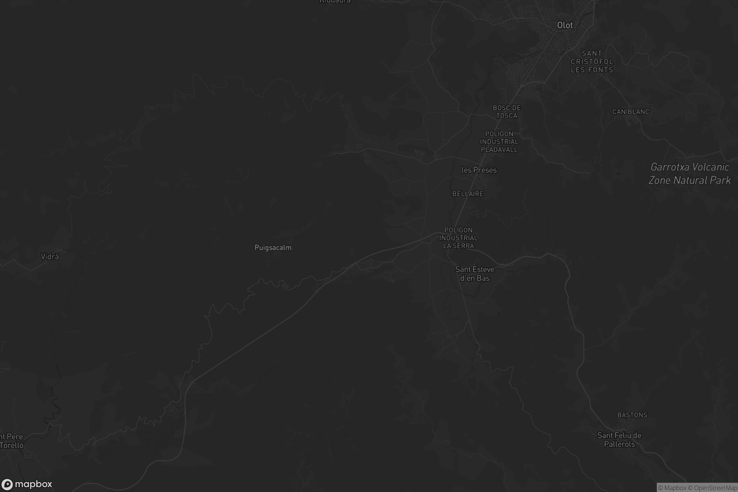 Mapa de la Vall d'en Bas