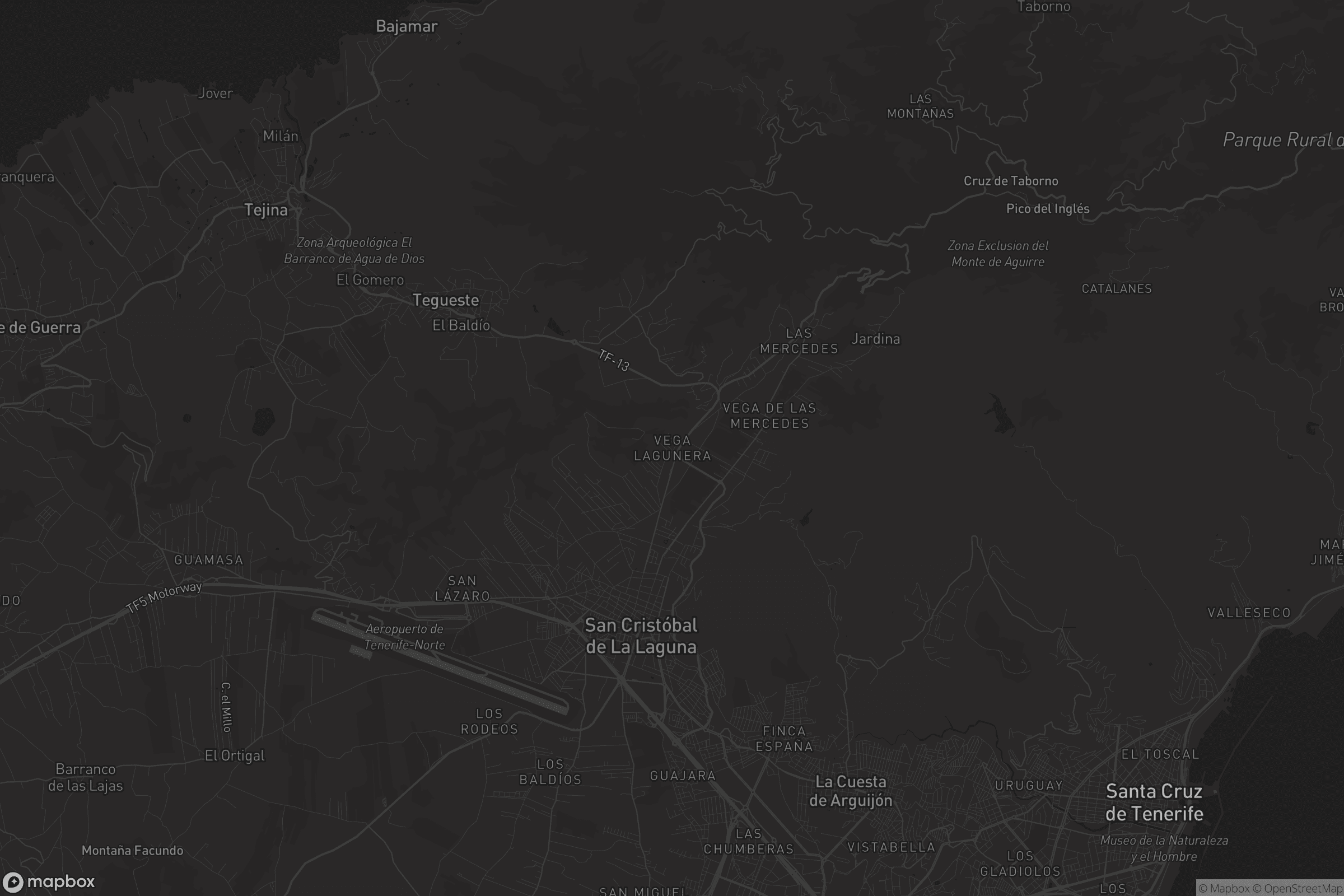 Mapa de La Vega Lagunera