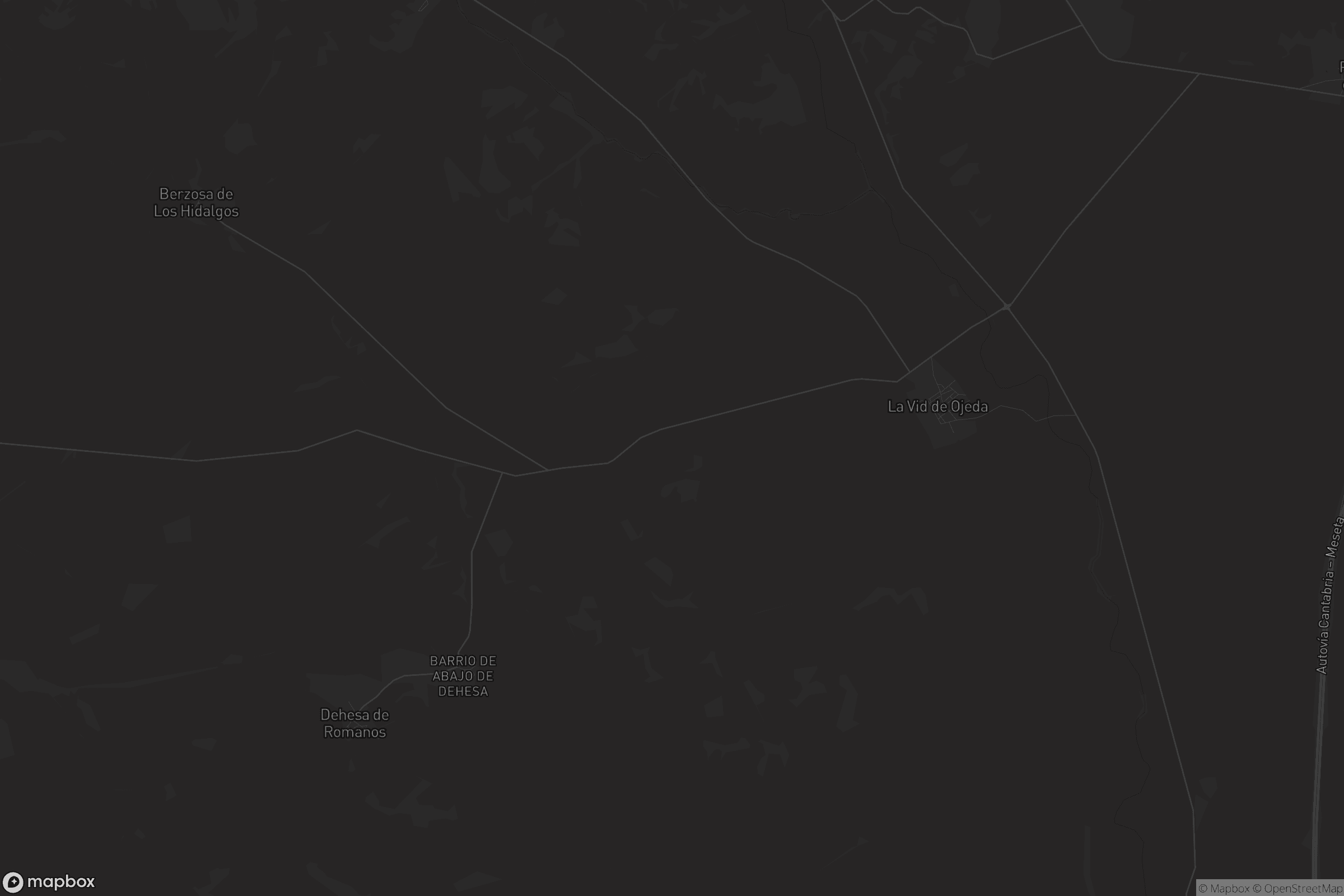 Mapa de La Vid de Ojeda